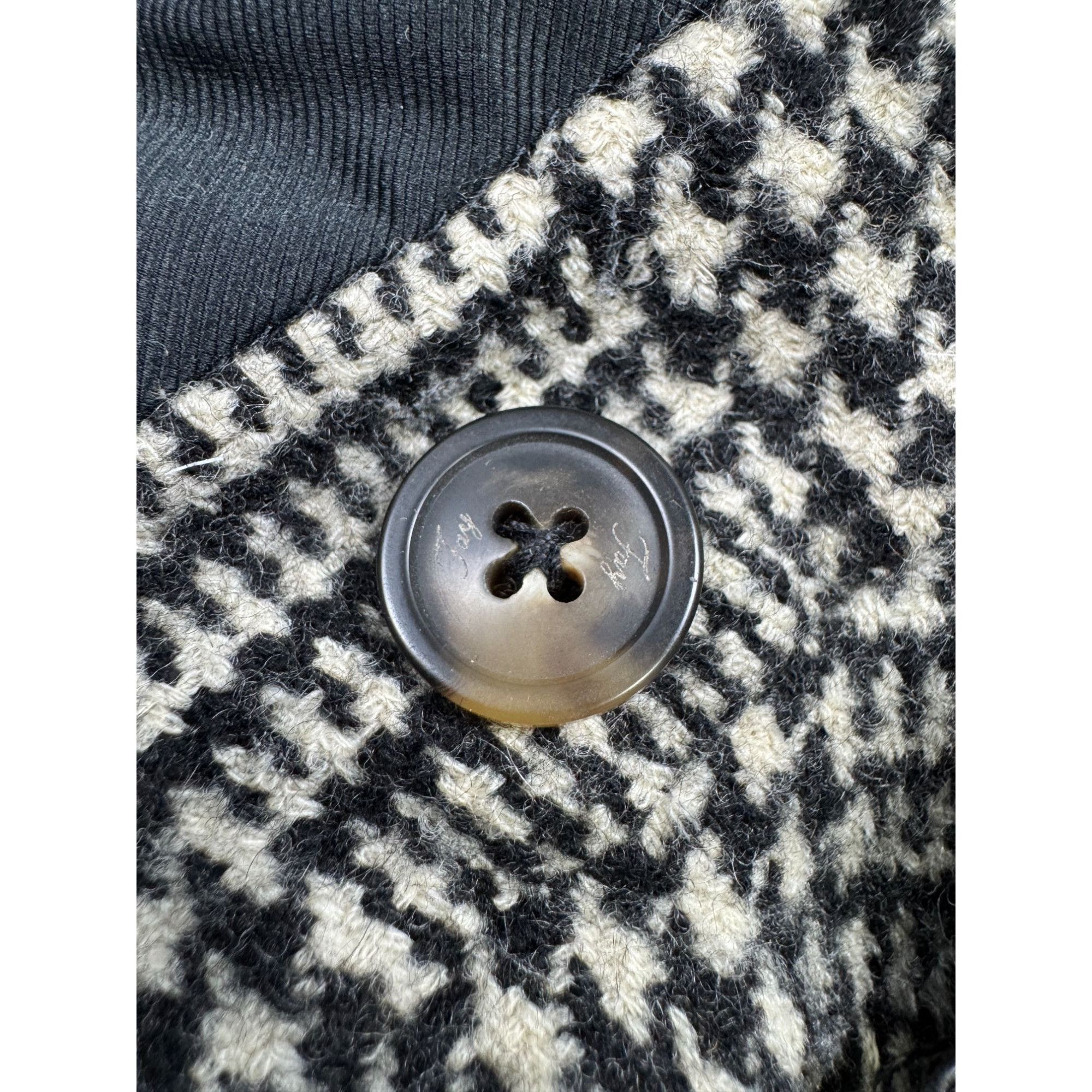Fay Fay Checkered Tartan Insulated Wool Coat (Y1234) Size M / US 6-8 / IT 42-44 - 6 Thumbnail