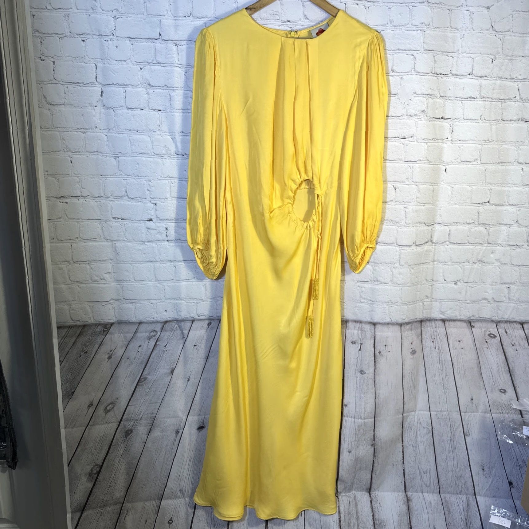 yellow farm rio dress Yellow Sunrise Cup Mini Dress – FARM Rio main image 0