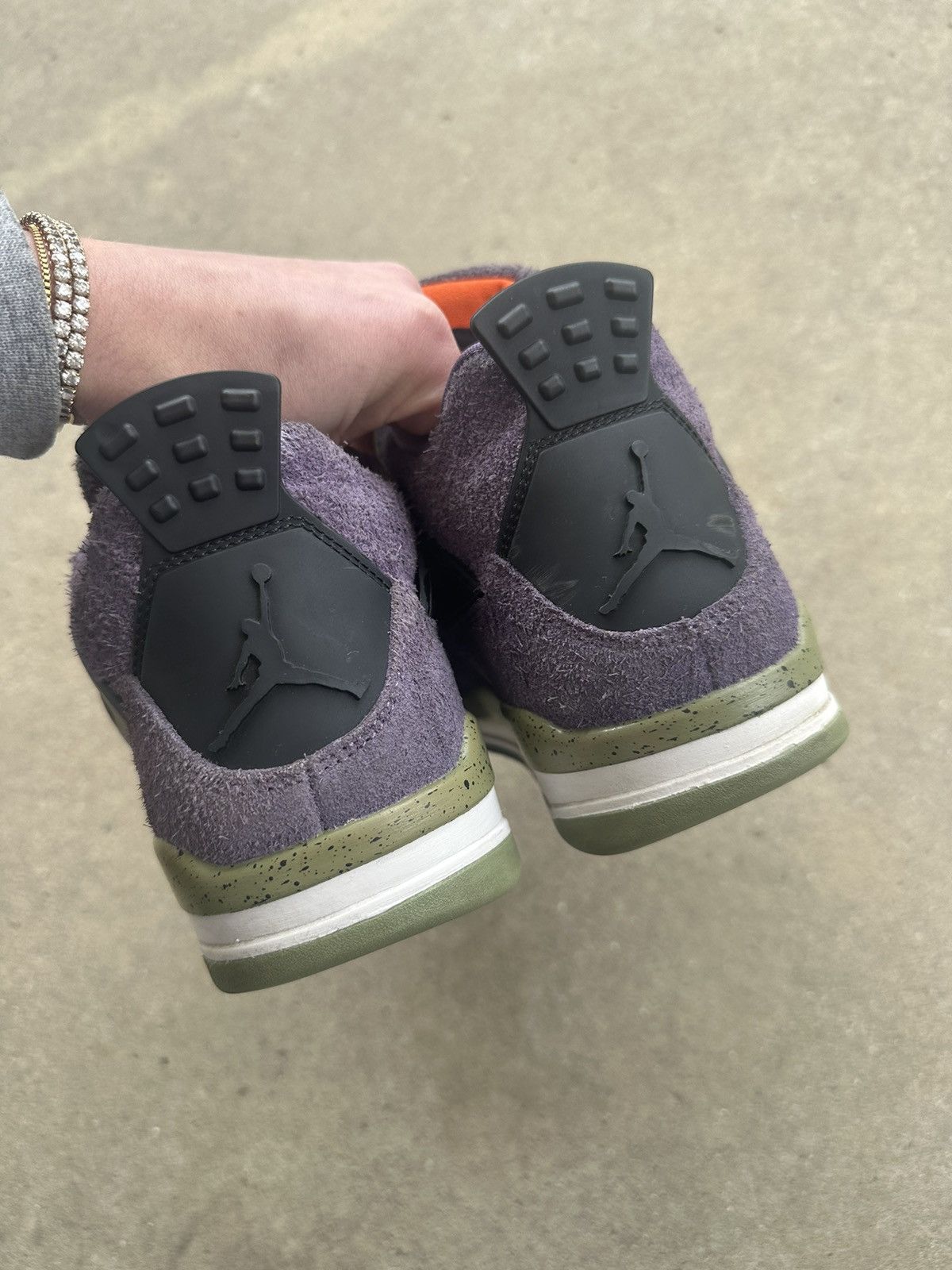 Jordan Brand × Nike Air Jordan 4 Retro Canyon Purple size 8 wmns size 9.5 Size US 8 / EU 41 - 4 Thumbnail