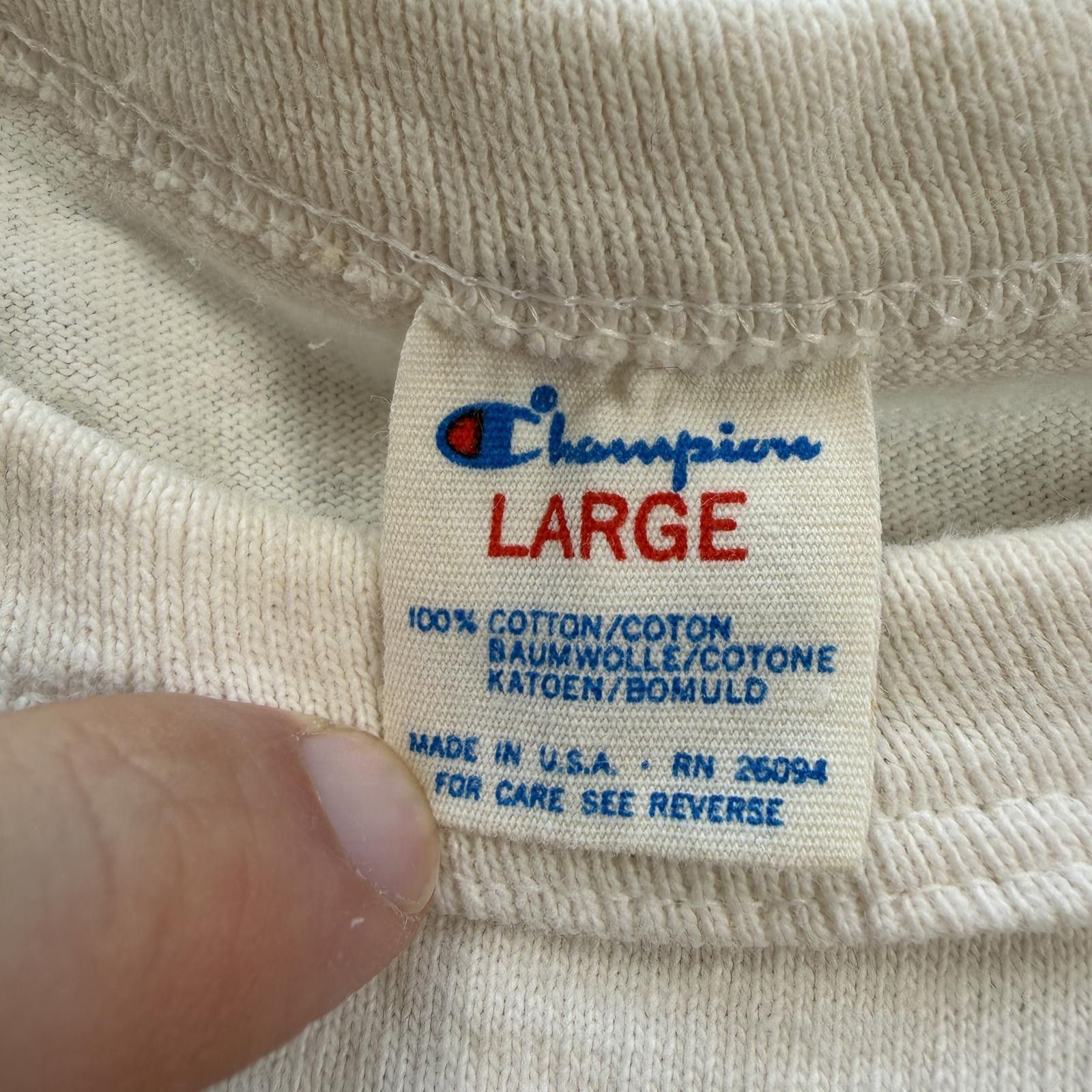 Champion Vintage 90s Champion Spalding T Shirt Made USA Embroidered L Size US L / EU 52-54 / 3 - 4 Thumbnail