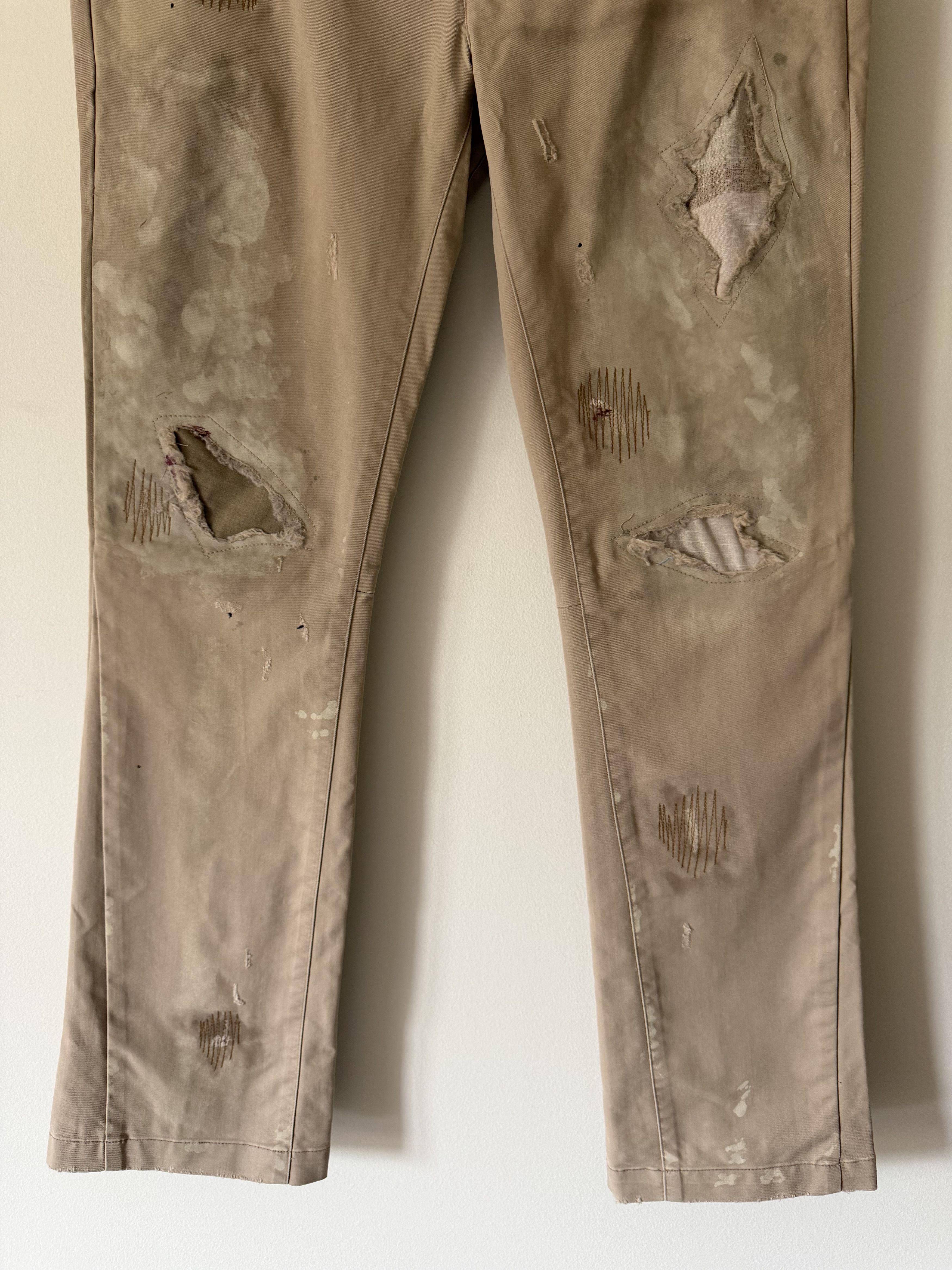 Gallery Dept. Gallery Dept Rico Chino Flare Pants in Tan Size US 33 - 3 Thumbnail