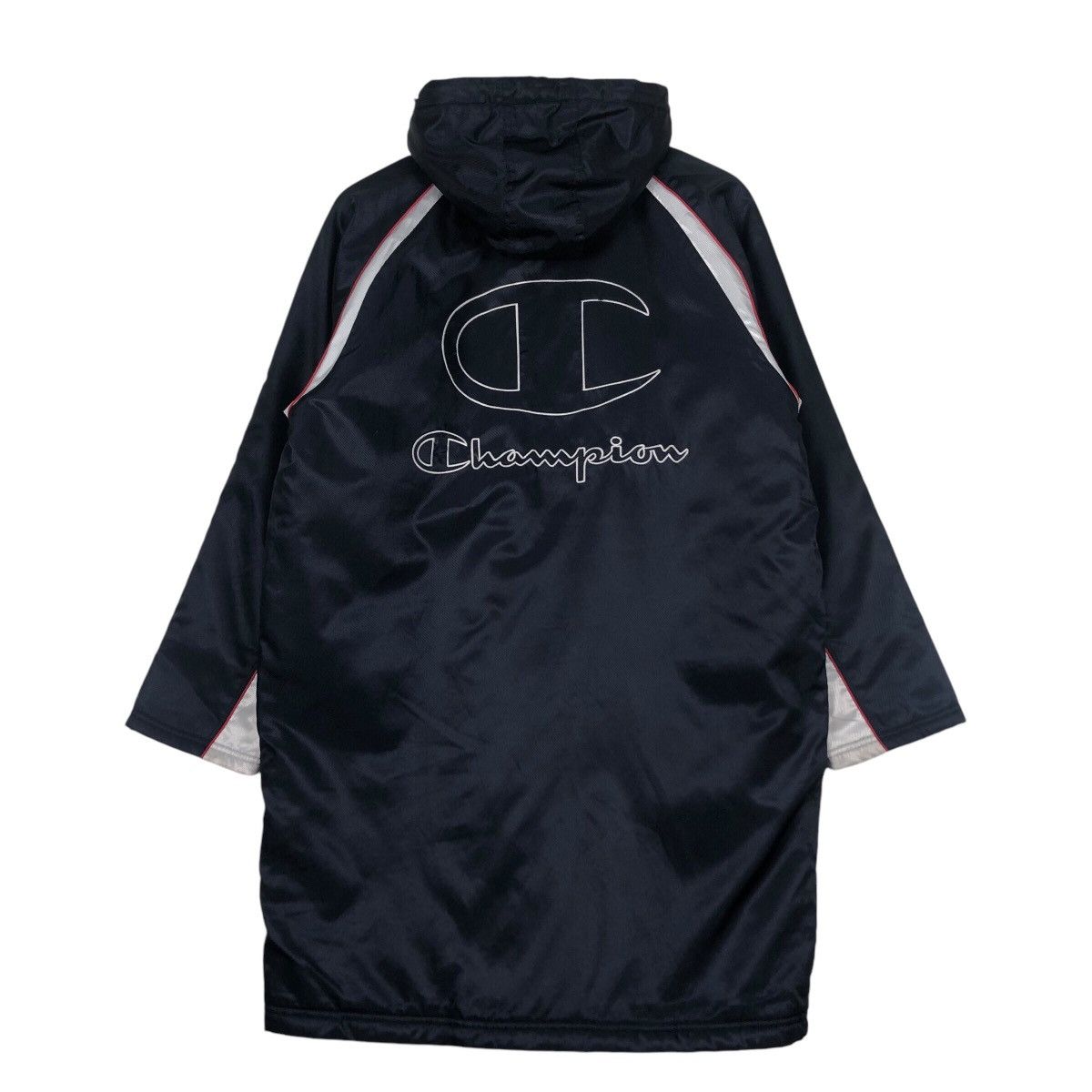 Champion × Japanese Brand × Vintage Vintage 90s Collection Champion Long Jacket Big Logo Size US L / EU 52-54 / 3 - 7 Thumbnail