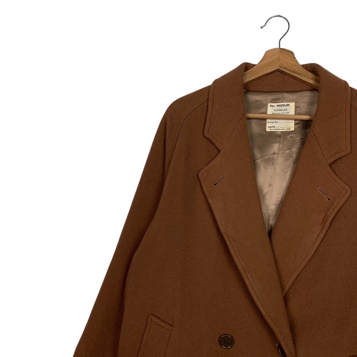 Other Glenover Wool Brown Coat Size M / US 6-8 / IT 42-44 - 6 Thumbnail