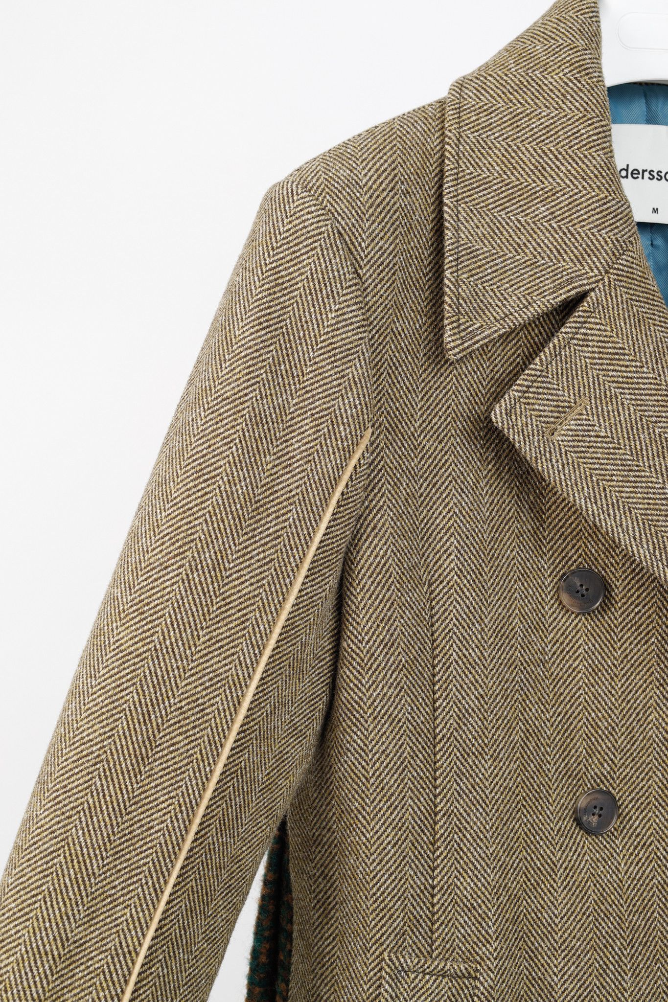 Andersson Bell Andersson Bell Chloe Brown Herringbone Back Pleats Coat Size M / US 6-8 / IT 42-44 - 5 Thumbnail