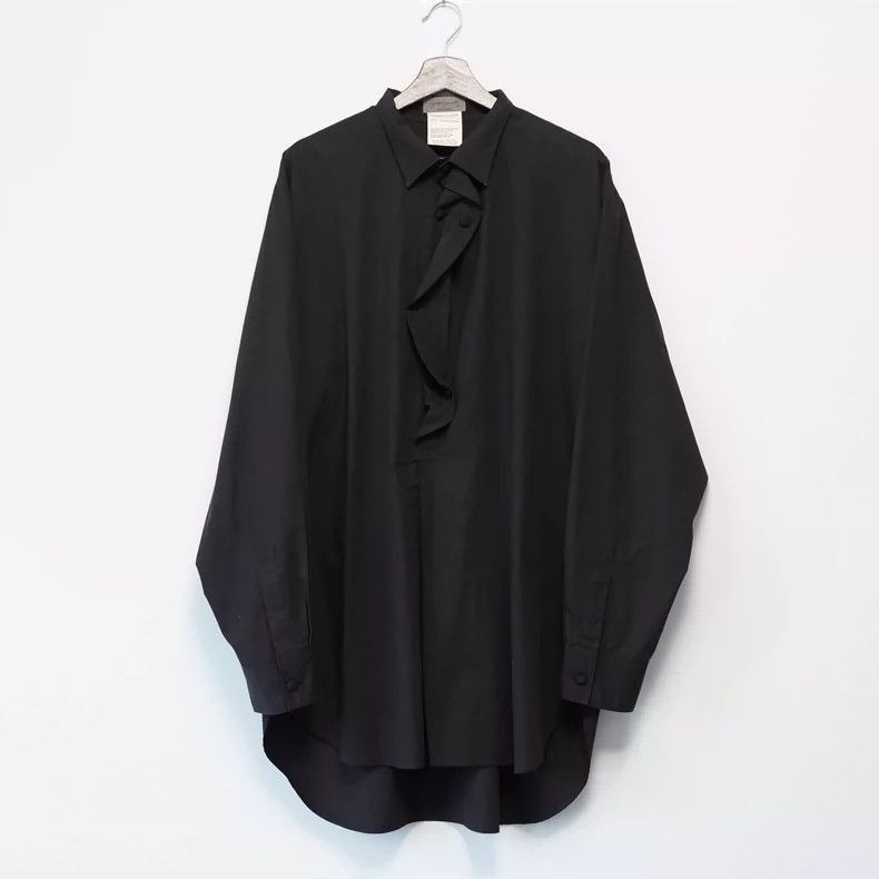 Yohji Yamamoto YohjiYamamoto1980ss fabric button-down shirt-2505 Size US L / EU 52-54 / 3 - 1 Thumbnail