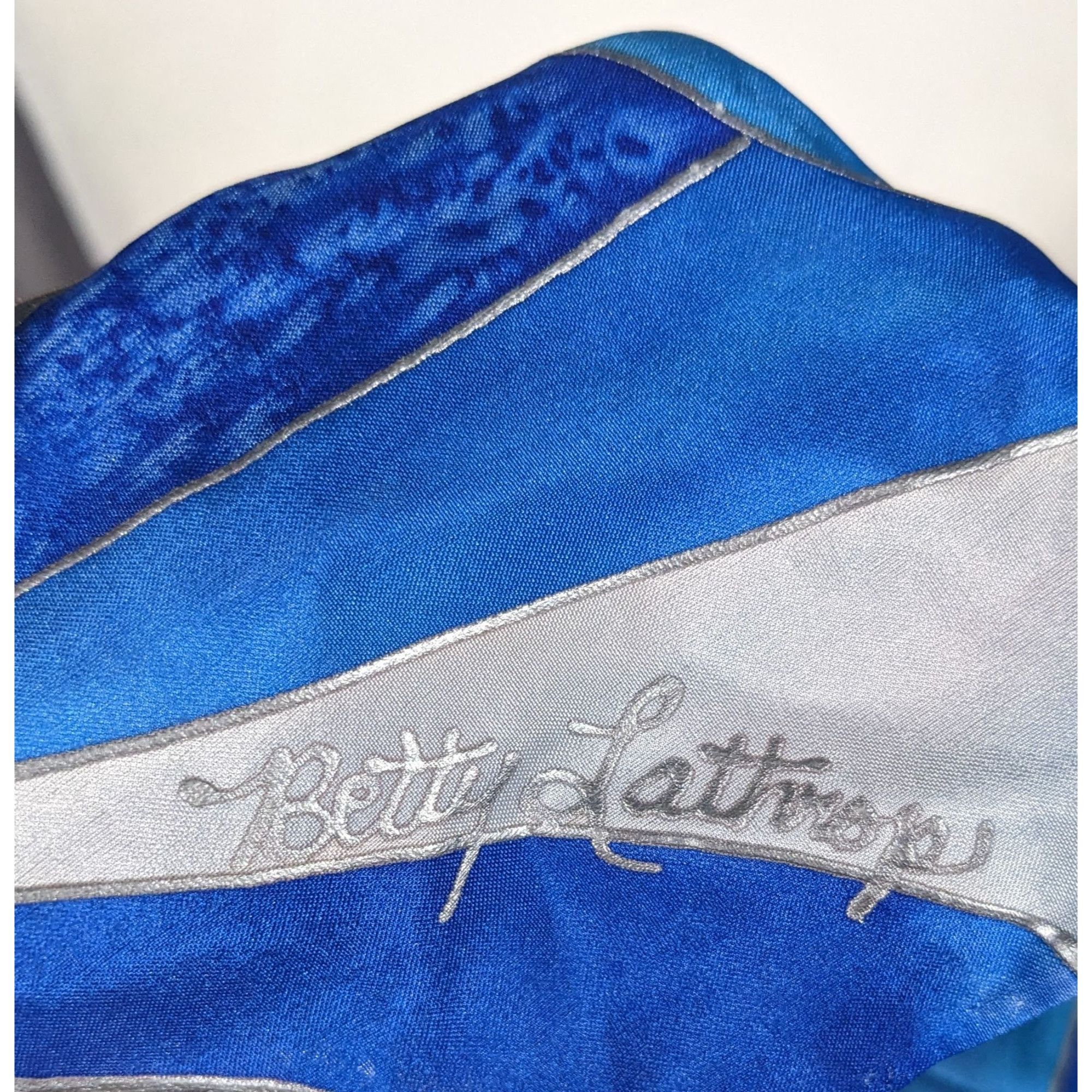 Other Vintage Hand Painted Betty Lanthrope Nautical Scarf Size ONE SIZE - 6 Thumbnail
