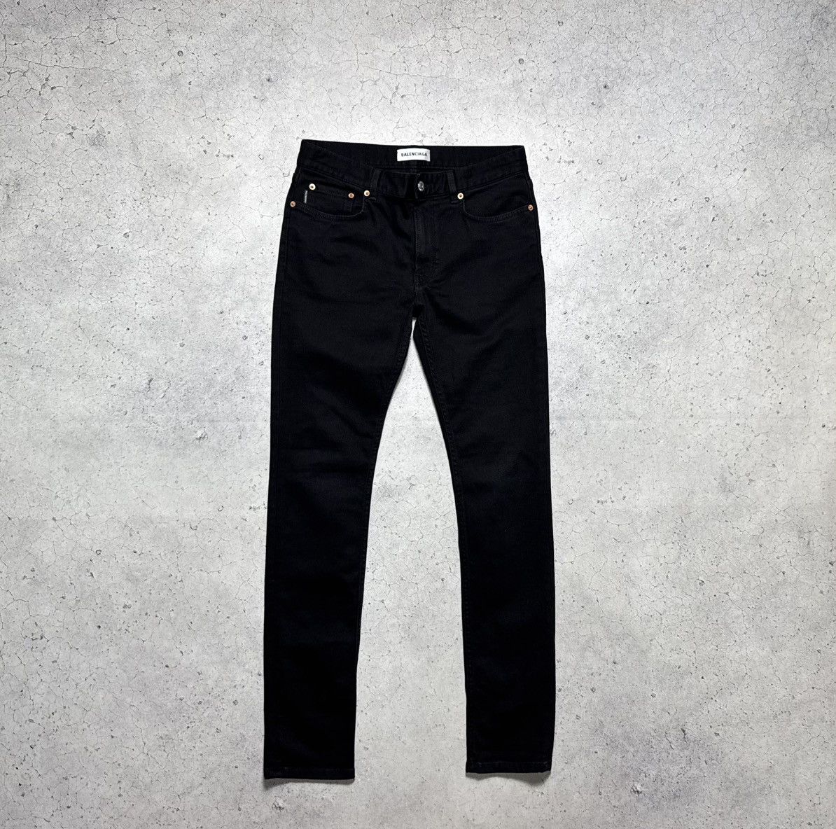 Balenciaga Luxury Denim Jeans Black