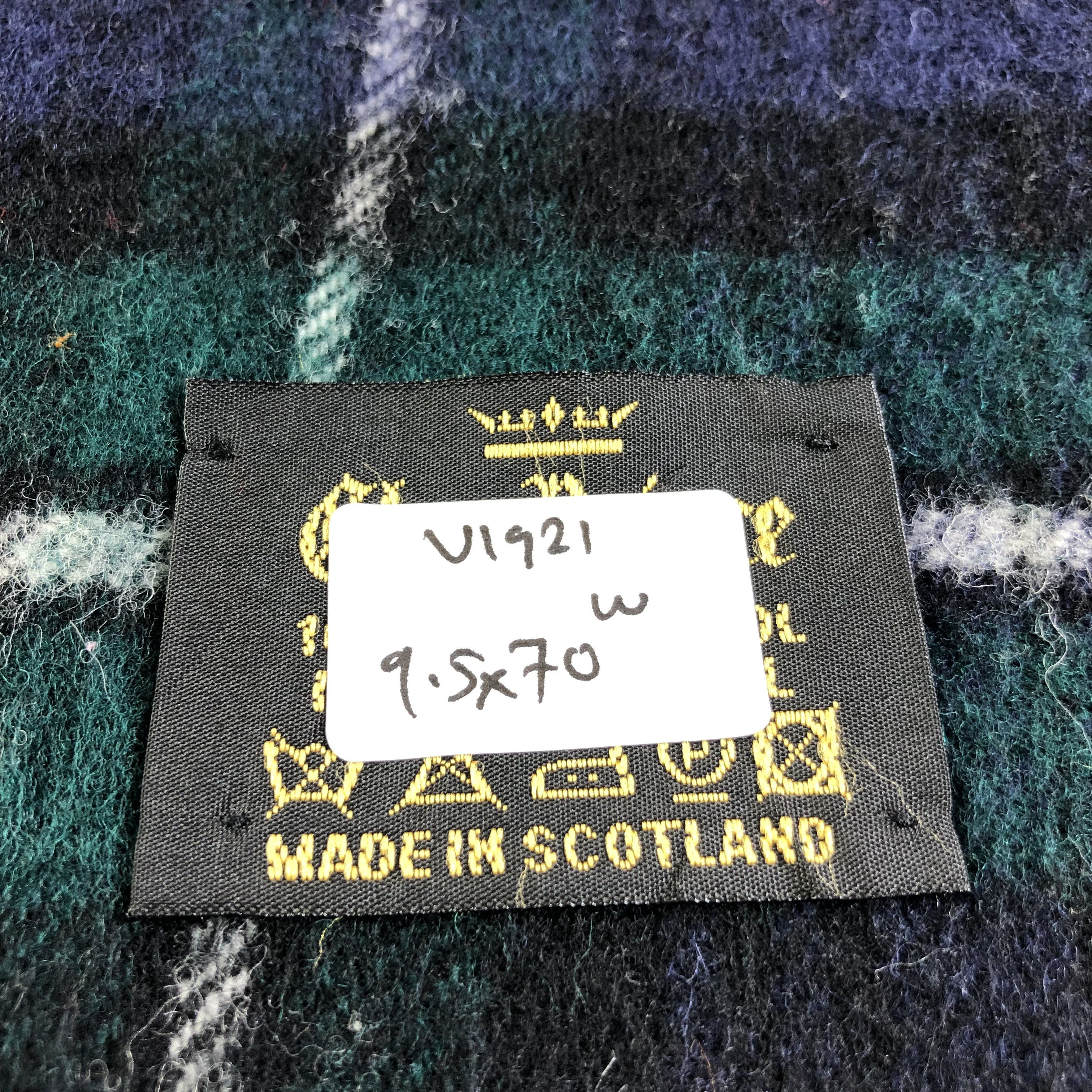 Vintage Glen Prince Tartan Wool Scarf Muffler V1921 Size ONE SIZE - 5 Thumbnail