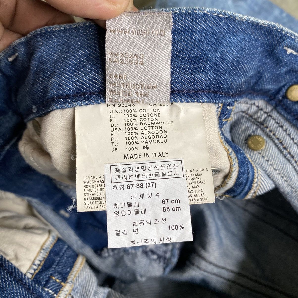 Diesel 2000s Diesel Doozy Distresed Pants Size US 27 - 12 Thumbnail