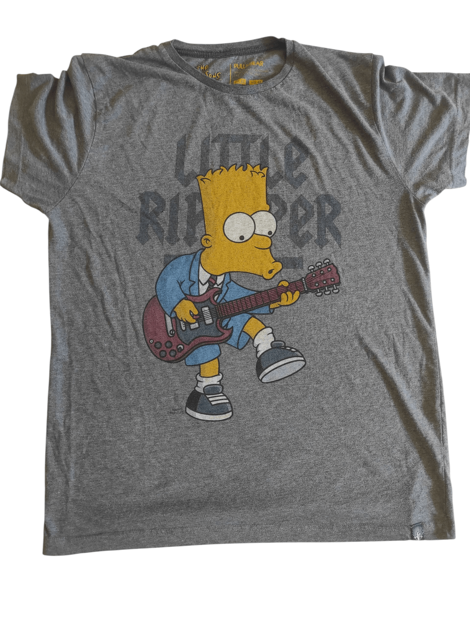 Pull & Bear × The Simpsons × Vintage Vintage The Simpsons Animated T-Shirt,Classic Graphic Tee Size US XL / EU 56 / 4 - 2 Thumbnail