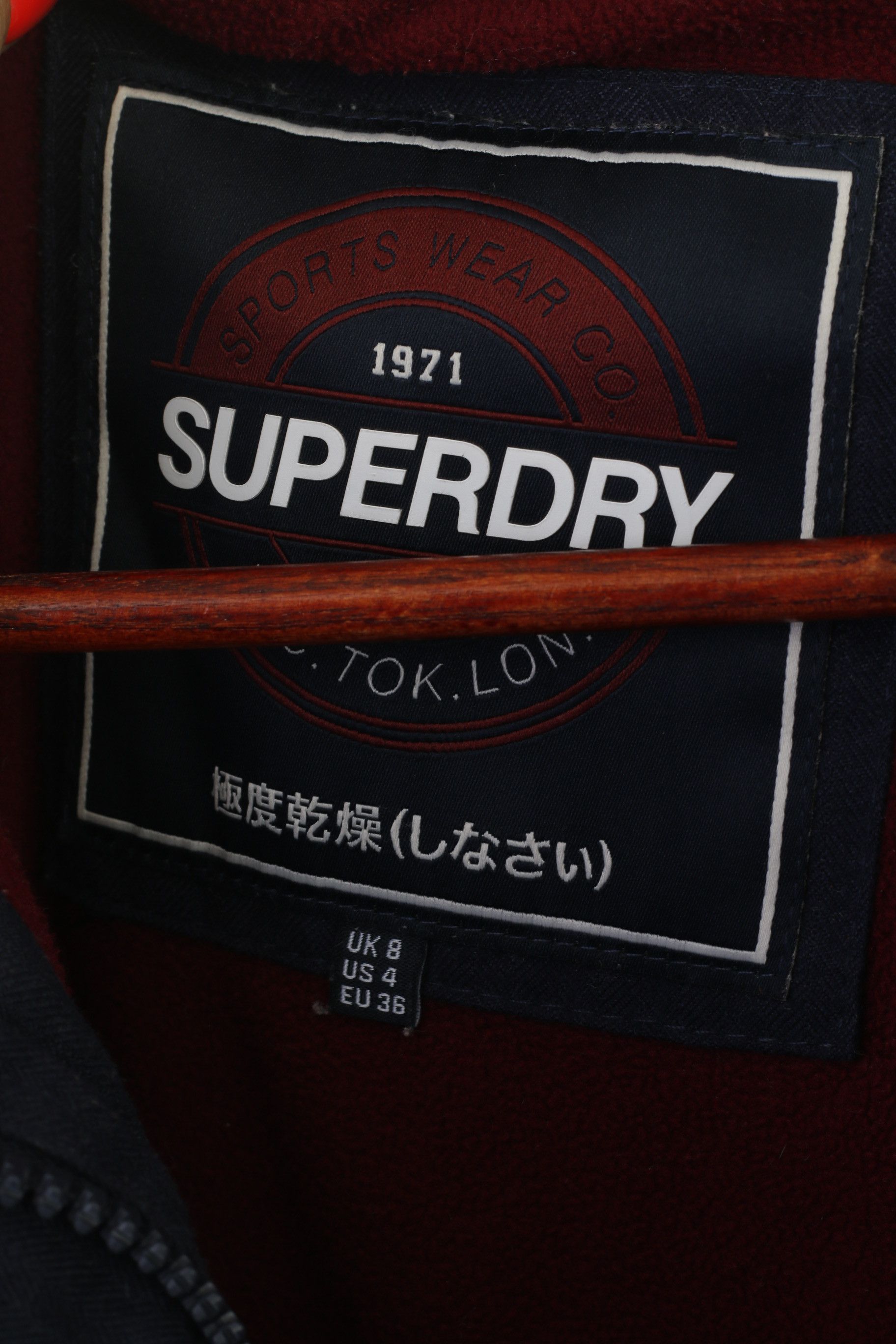 Superdry Superdry Women 8 35 S Jacket Navy Padded 6363 Size S / US 4 / IT 40 - 5 Thumbnail