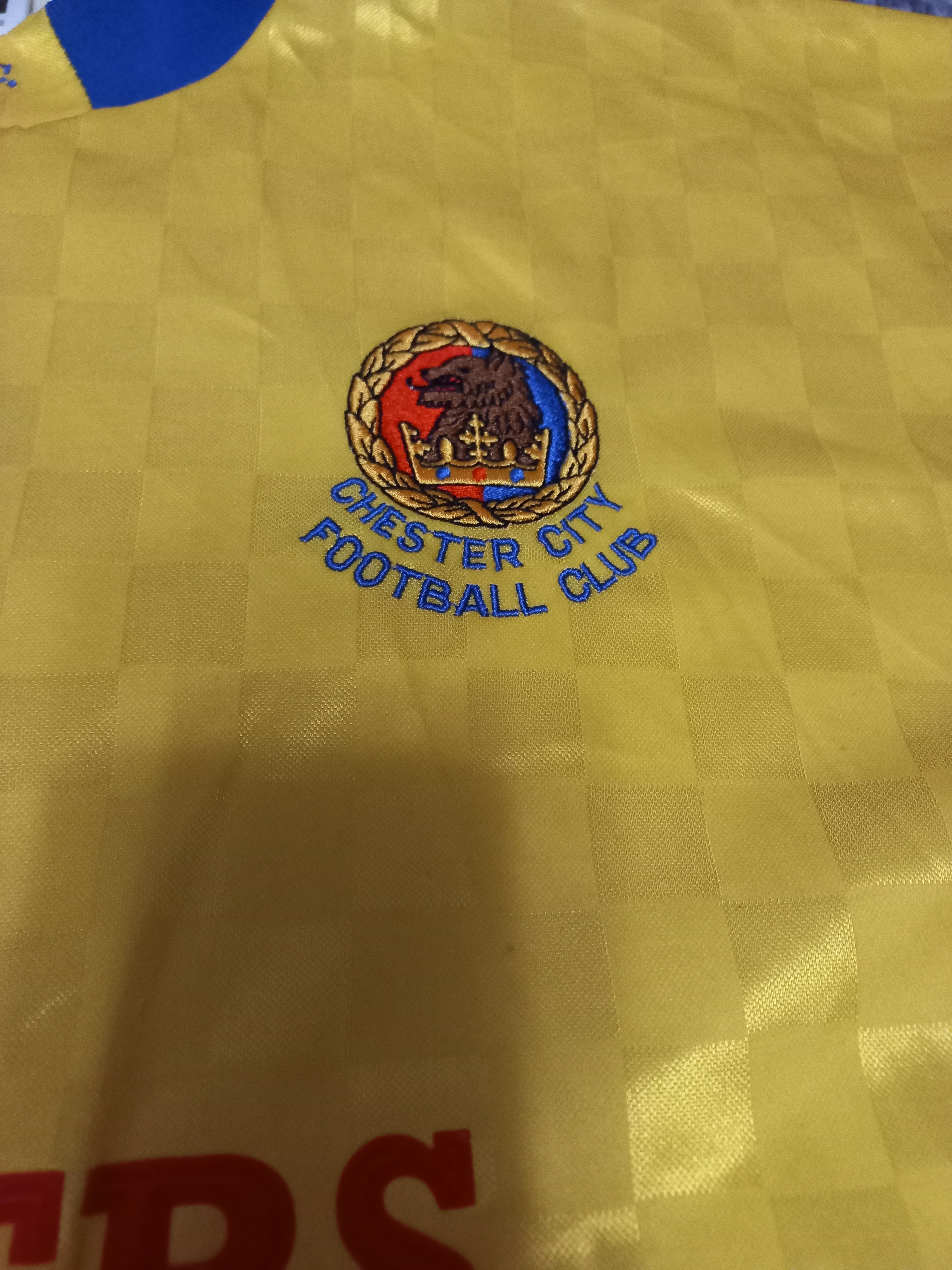 Le Coq Sportif × Vintage CHESTER CITY 1996-1997 LE COQ SPORTIF HOME Shirt Size US L / EU 52-54 / 3 - 11 Thumbnail