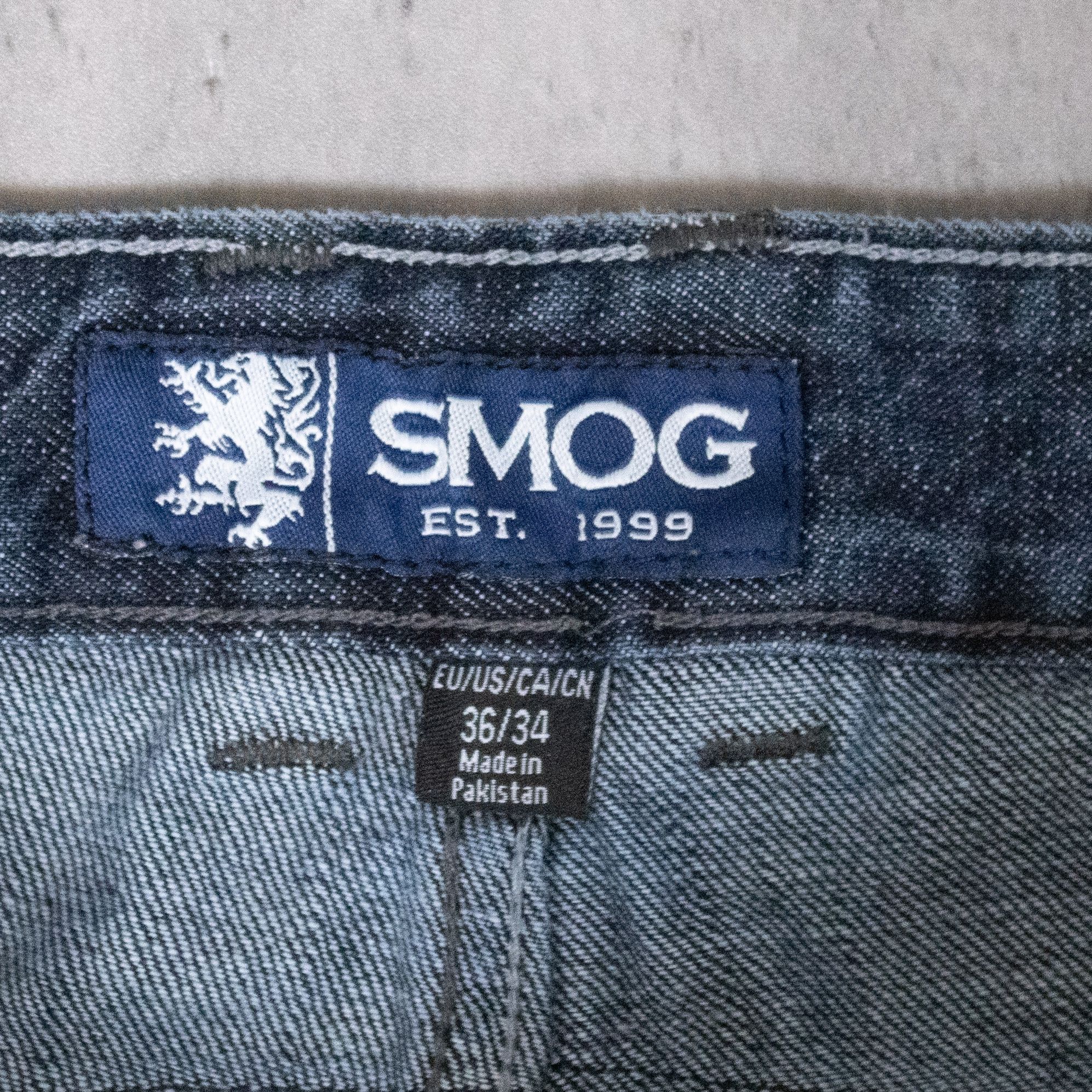 Other Y2K 2000's Smog Baggy Relax Fit Carrot Fit Indigo Denim Size US 36 / EU 52 - 10 Thumbnail