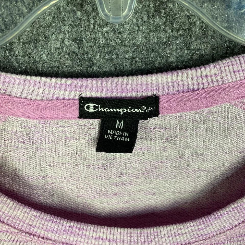 Champion Champion Top Women's Medium Long Sleeve Pullover Pink M Size M / US 6-8 / IT 42-44 - 3 Thumbnail