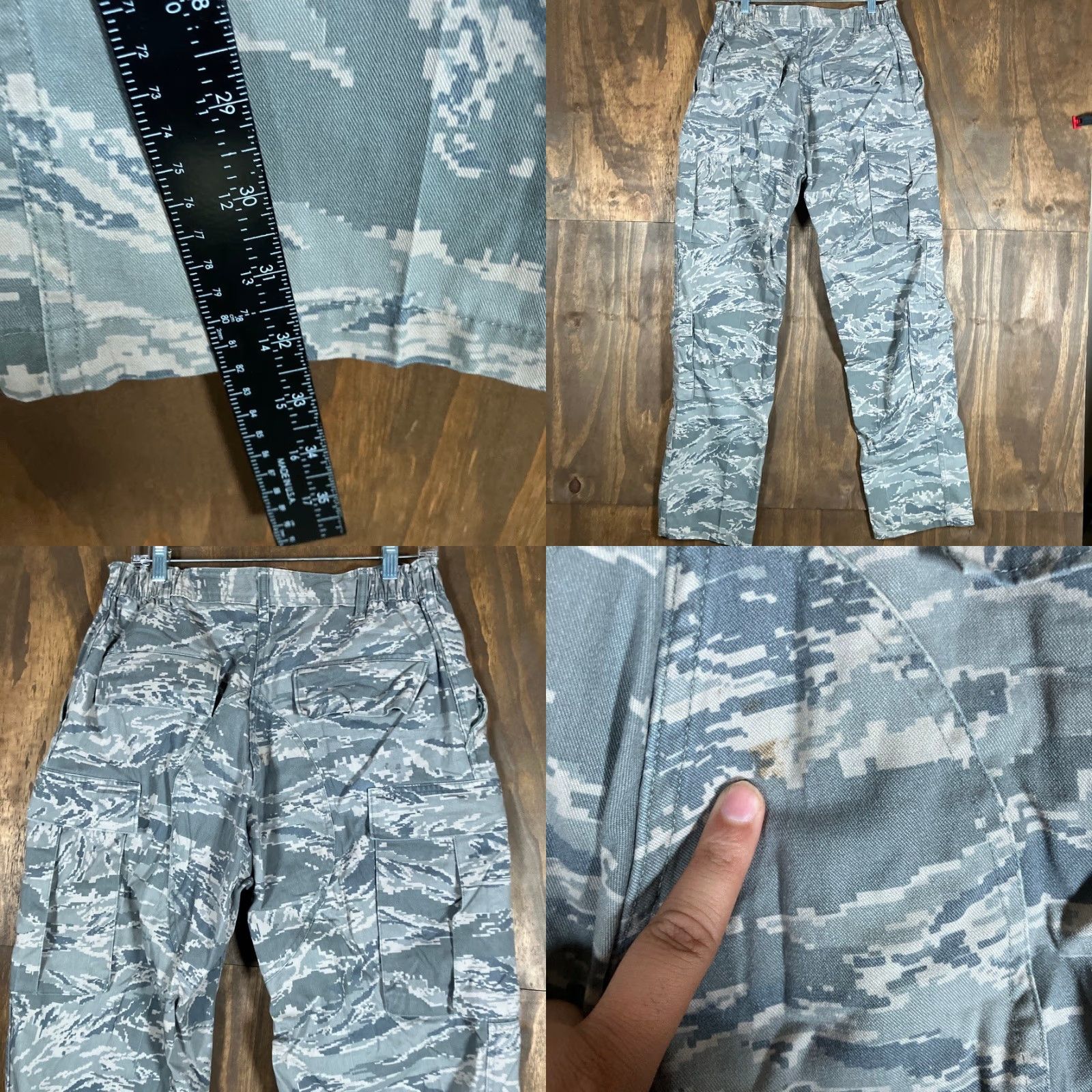 Vintage VINTAGE Air Force Airman Battle Mens Trousers Green OCP Camouflage Uniform 30 R Mens Trousers Green OCP Camouflage Air Force Airman Battle 30 R Size US 30 / EU 46 - 8 Thumbnail