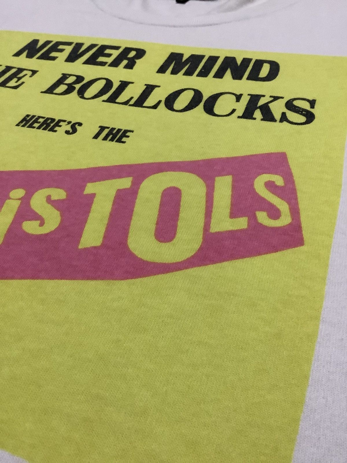 Band Tees Never Mind The Bollocks Sex Pistol Official Merhandise Size US XXL / EU 58 / 5 - 9 Thumbnail