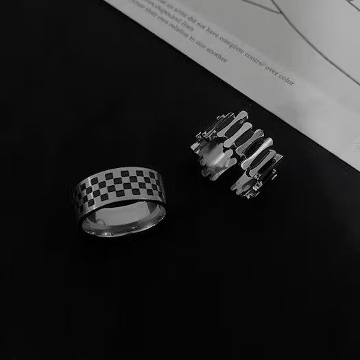 Jewelry × Vintage Retro irregular ring Size ONE SIZE - 2 Thumbnail