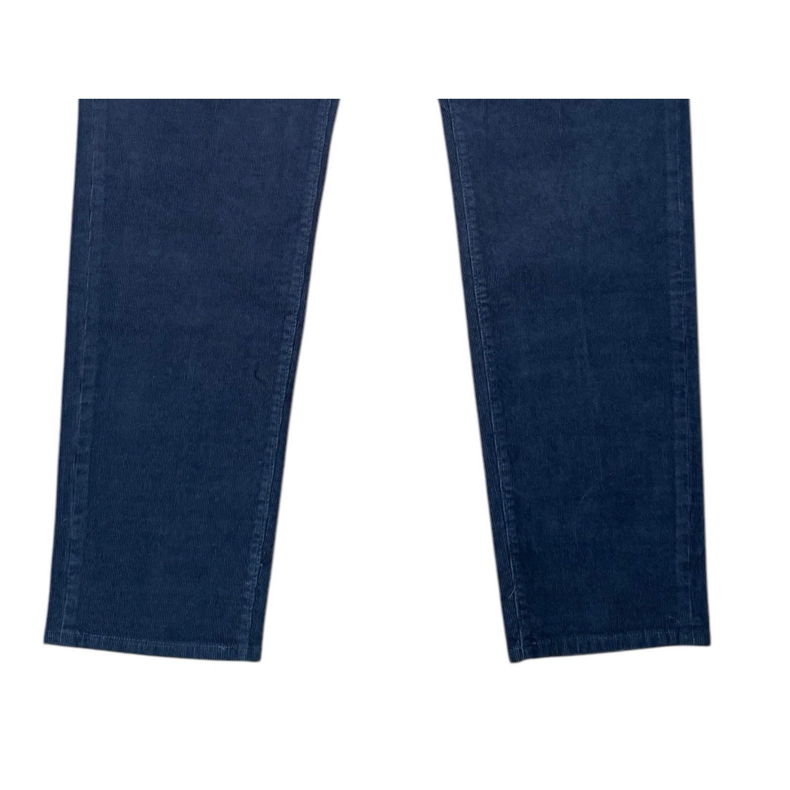Brooks Brothers BROOKS BROTHERS Corduroy Pants Navy Blue Flat Front Cotton Size US 38 / EU 54 - 3 Thumbnail