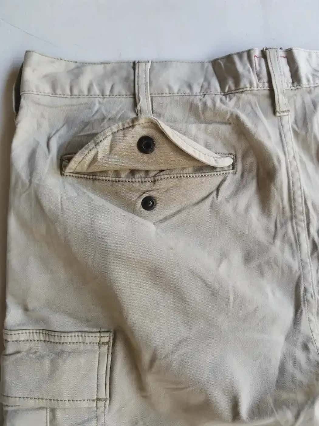Japanese Brand 23 Denim Tactical Multipocket Cargo Pants Size US 31 - 9 Thumbnail
