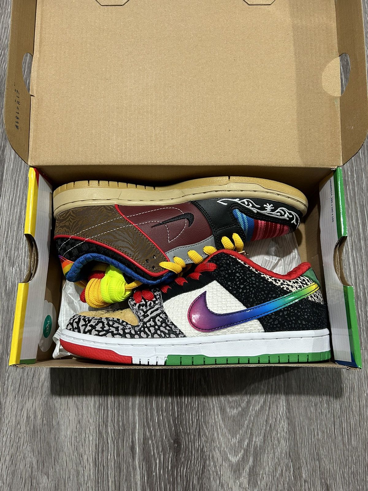 image of Nike Sb Dunk Low “What The Paul” Size 5.5 Ds Shoes in Grey, Men's
