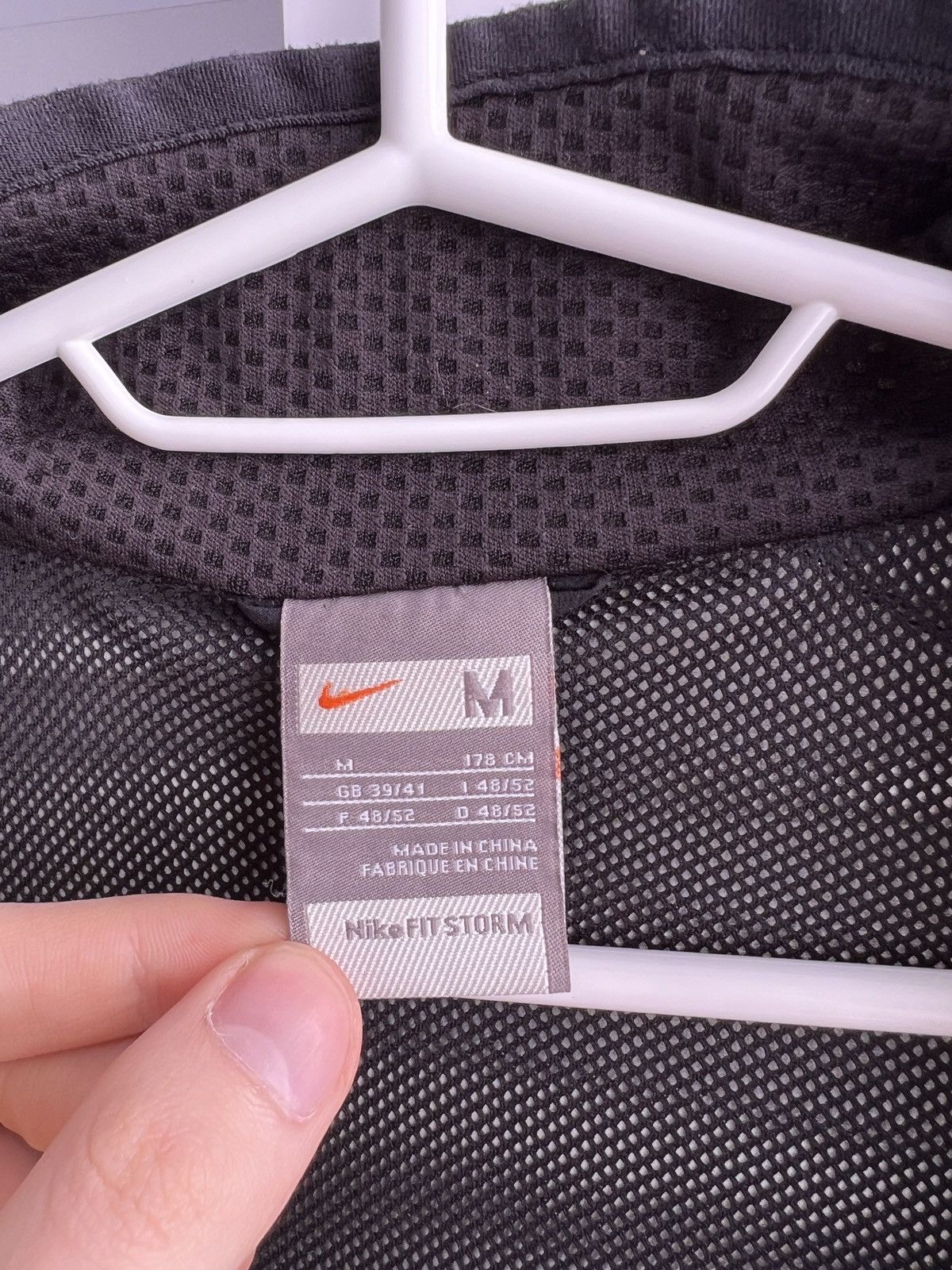 Vintage Nike Light 90s style windbreaker jacket