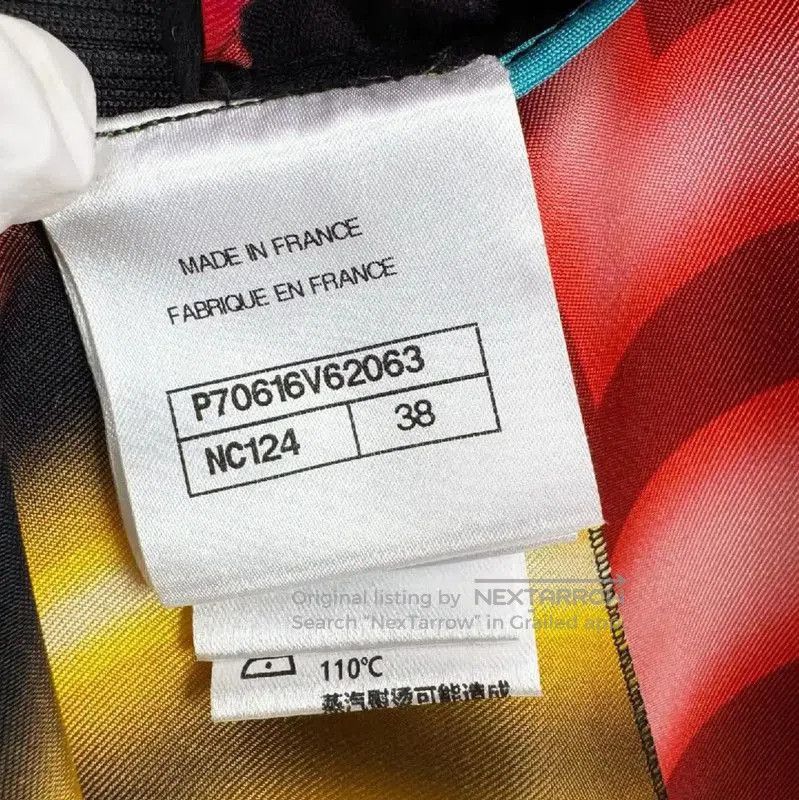 Chanel Chanel Multicolor Silk Women's Dress . Size S / US 4 / IT 40 - 4 Thumbnail