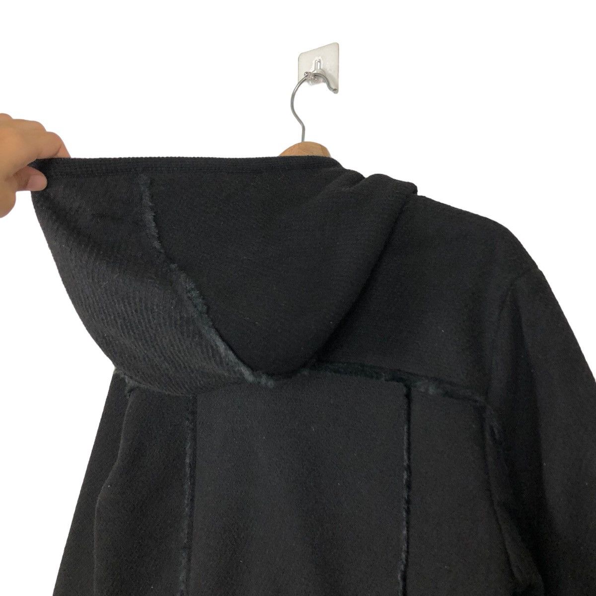 Comme Ca Ism 🔥Rich Black Iconic Wool Long Jacket Comme Ca Ism Japan Size US M / EU 48-50 / 2 - 9 Thumbnail