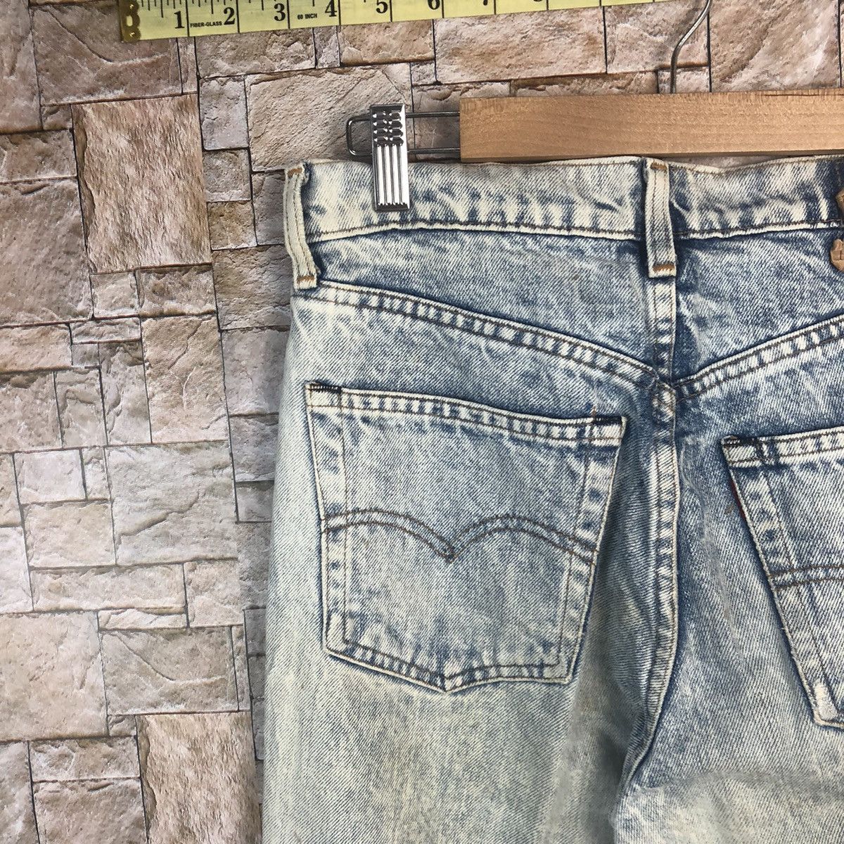 Japanese Brand Japan vintage faded Blue Distressed Denim Pants #A58 Size US 29 - 17 Thumbnail