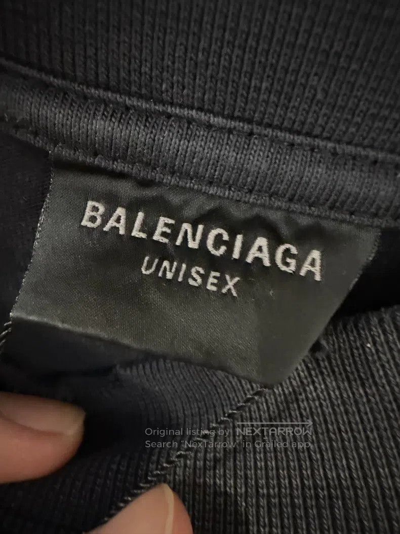 Balenciaga Balenciaga Tape Short Sleeve Size US XS / EU 42 / 0 - 3 Thumbnail