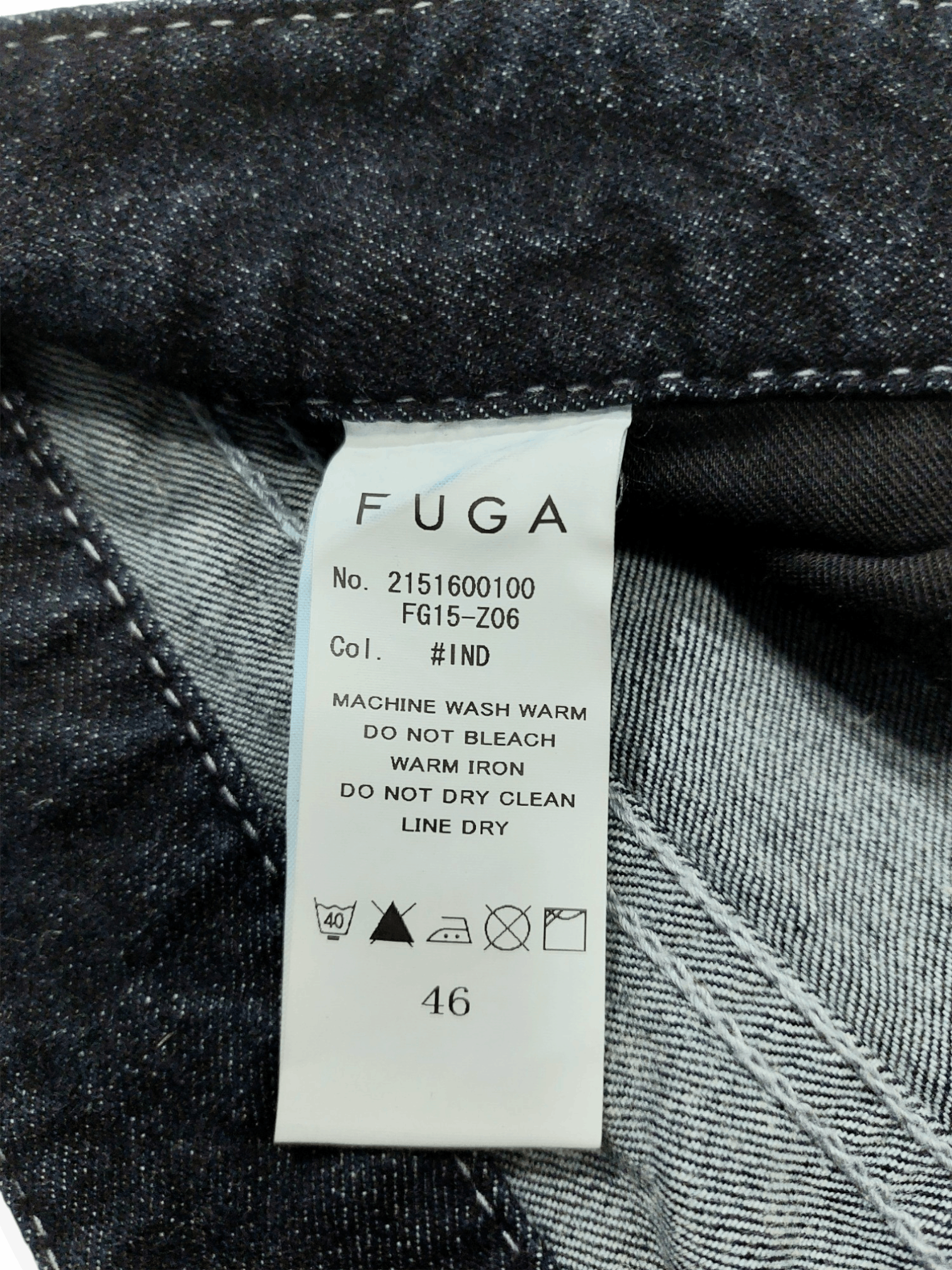 GOSTAR DE FUGA × Japanese Brand × Vintage FUGA Spiral Distressed Denim Size US 32 / EU 48 - 18 Thumbnail