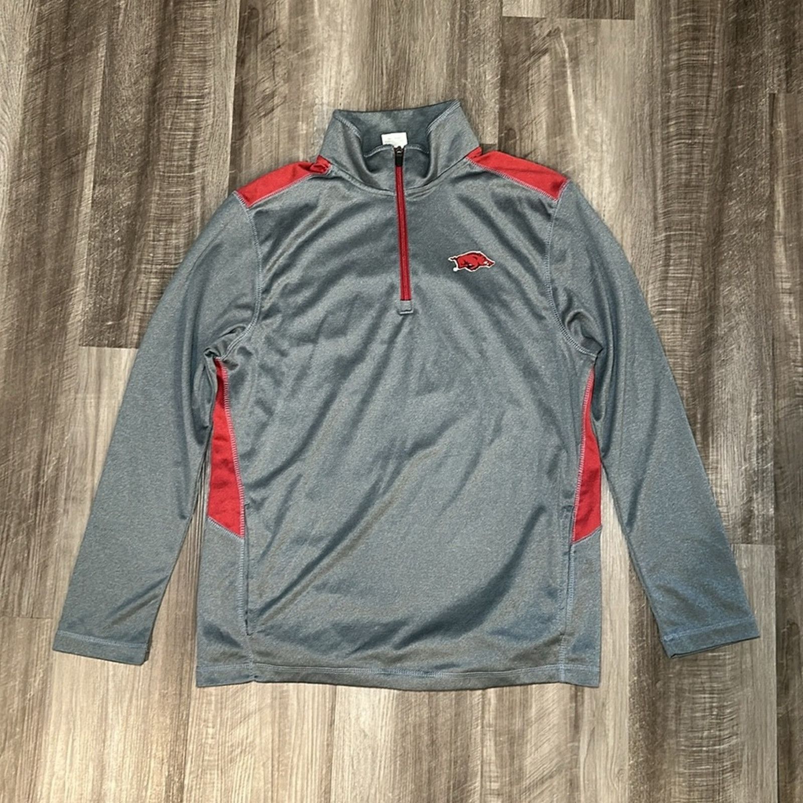 Champion Arkansas Razorbacks Champion Quarter Zip Pullover - Medium Size US M / EU 48-50 / 2 - 2 Thumbnail