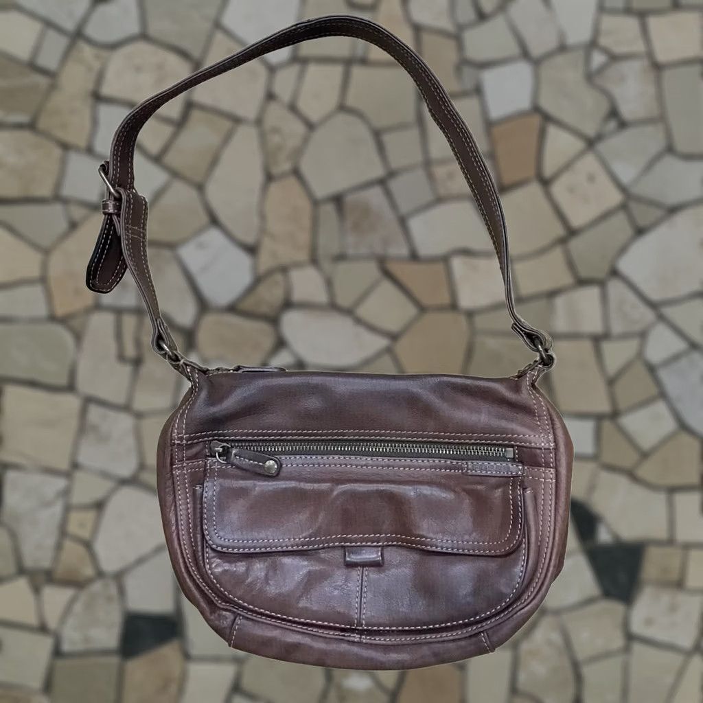 Fossil Fossil Bag Shoulder Bag Womens M Brown Authentic 971 Size ONE SIZE - 1 Thumbnail