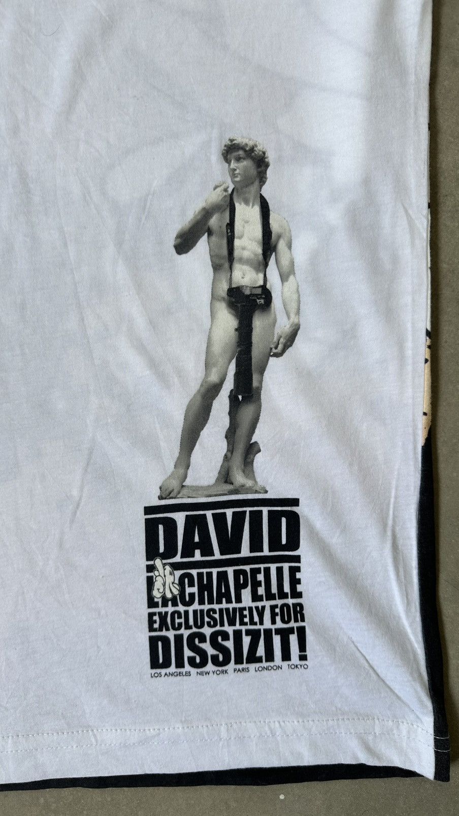 Dissizit VINTAGE DISSIZIT x DAVID LACHAPELLE OVP TEE Size US M / EU 48-50 / 2 - 8 Thumbnail