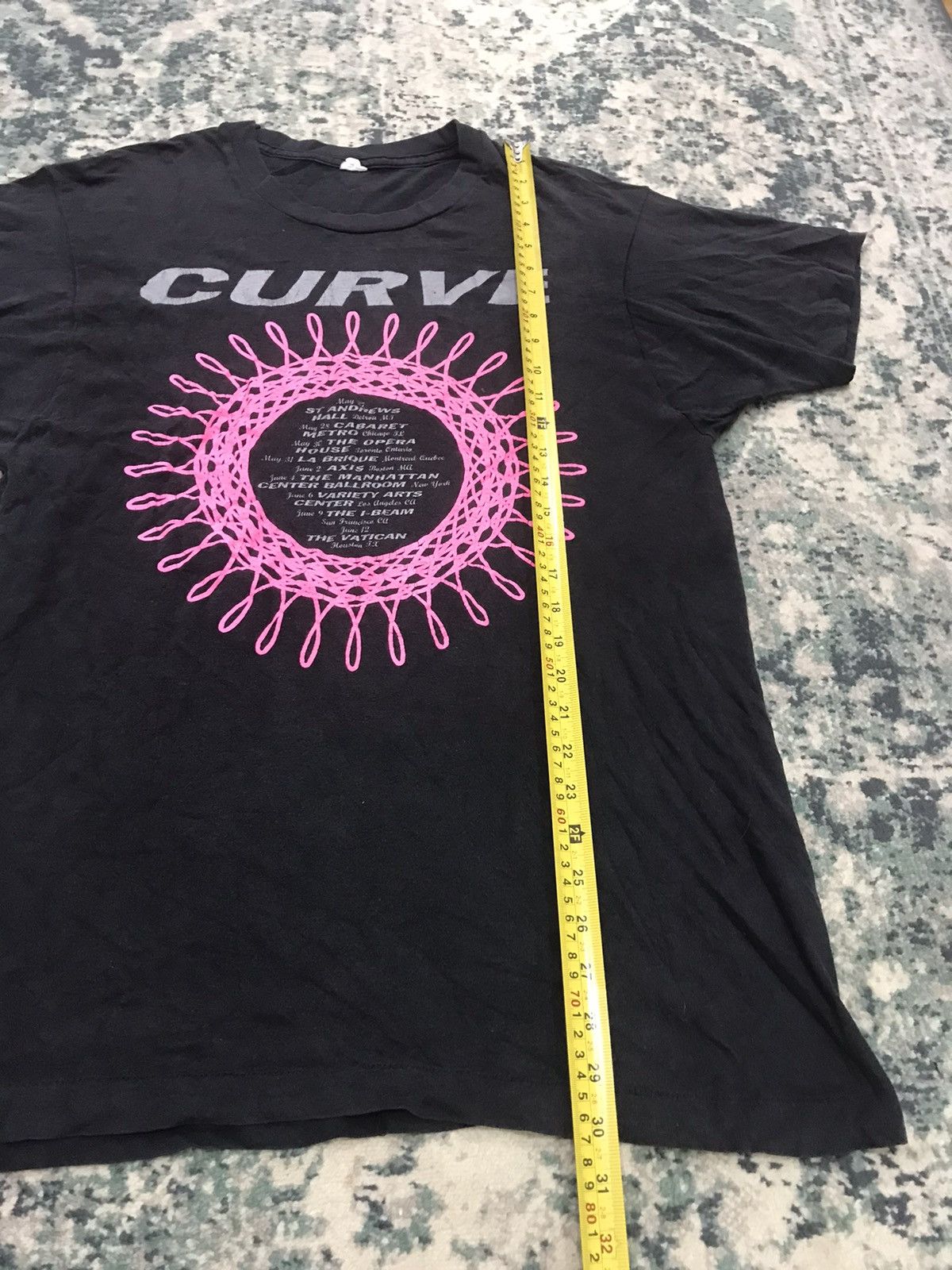Band Tees × Vintage Vintage 90s CURVE Doppelgänger Britpop Band Tee Size US XL / EU 56 / 4 - 6 Thumbnail