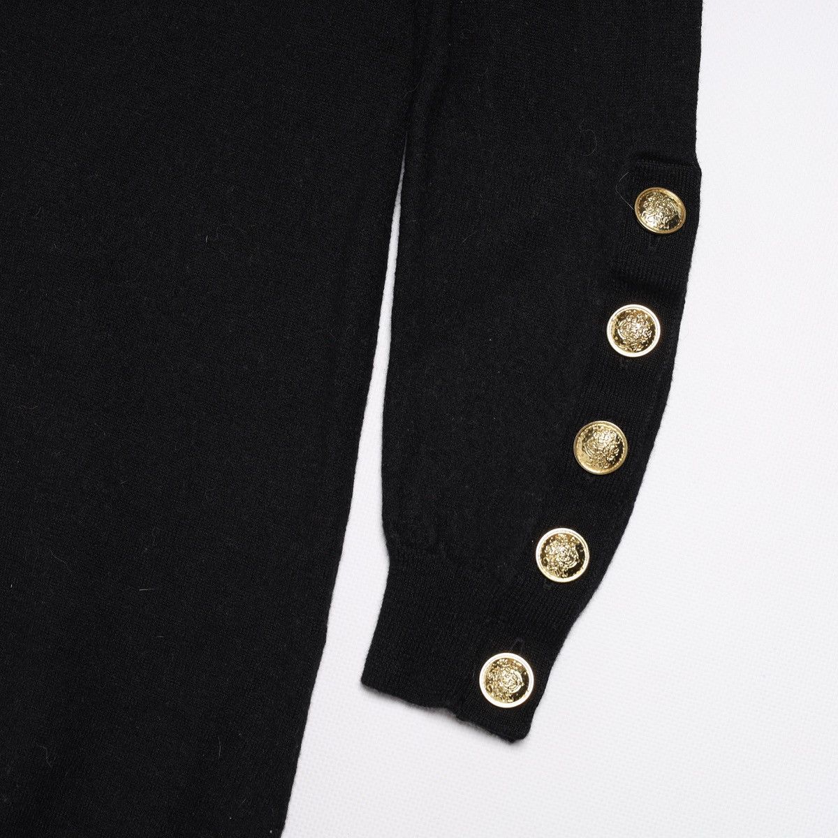 Sezane Sezane Wool Tunic Jumper Long Sweater Black Size S / US 4 / IT 40 - 4 Thumbnail