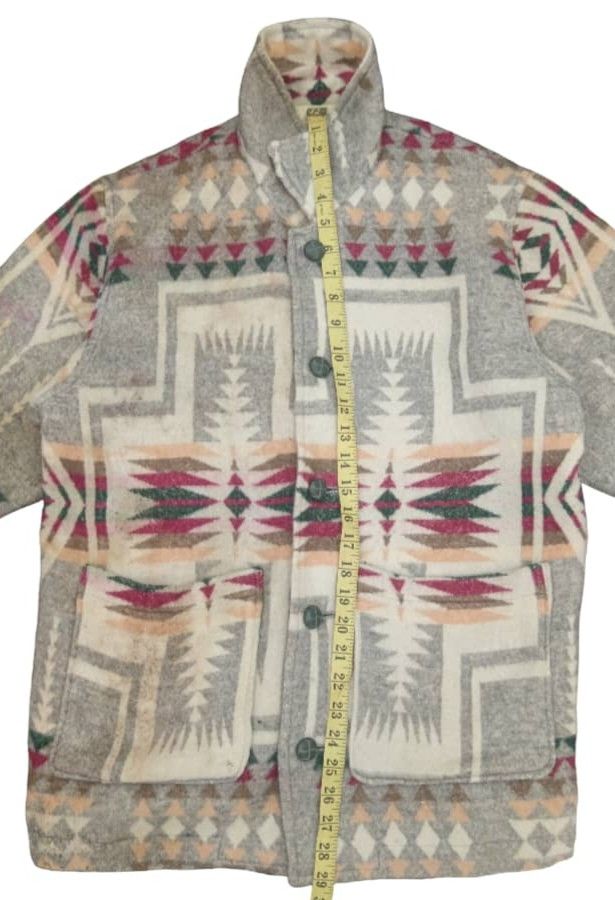 Japanese Brand 💥BEST OFFER💥VINTAGE PATIENT HOUSE NAVAJO WOOL JACKET Size US M / EU 48-50 / 2 - 5 Thumbnail