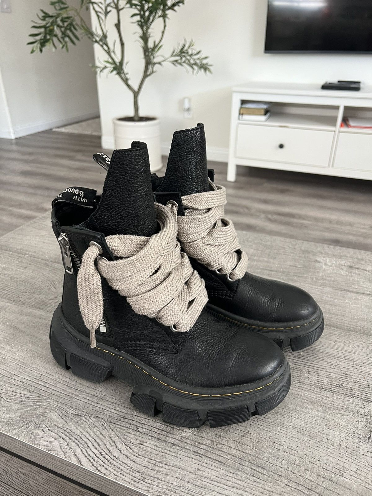 Dr. Martens × Rick Owens Dr. Martens X Rick Owens Boots Size 7 Size US 7 / EU 40 - 1 Thumbnail