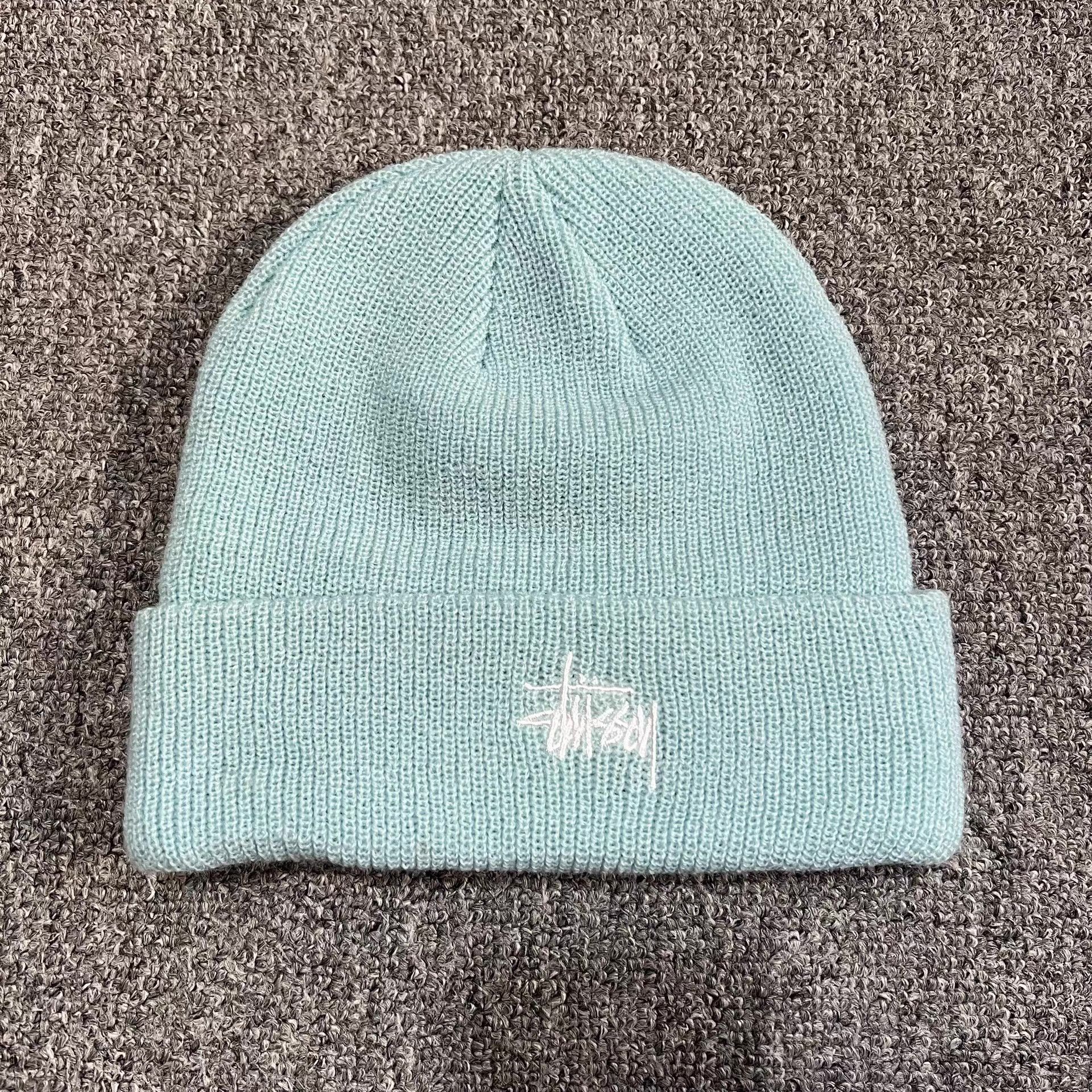 Stussy Stussy Classic Solid Color Embroidered Logo Knit Beanie Q7 Size ONE SIZE - 9 Thumbnail