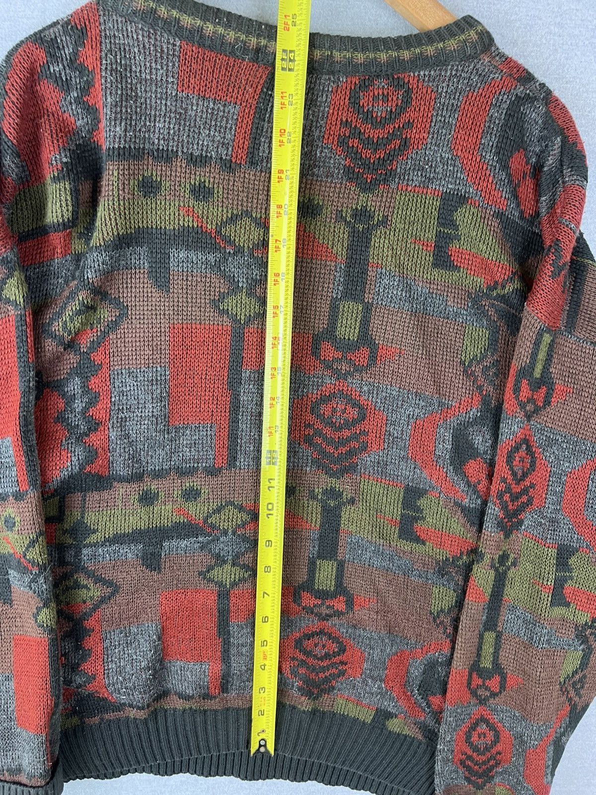 Vintage Mark Astor? Vintage Abstract Sweater XL Mens Long Sleeve Size US XL / EU 56 / 4 - 5 Thumbnail