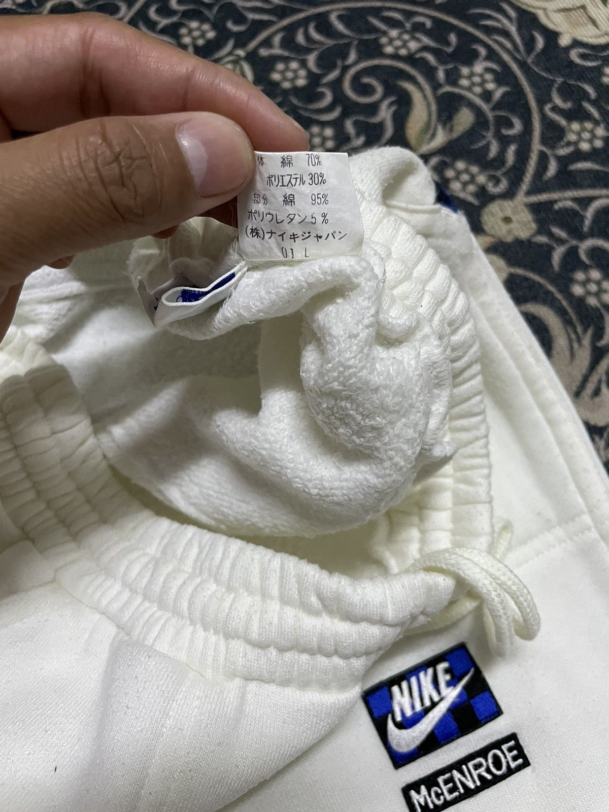 Nike × Vintage VTG 80’s Nike McEnroe White Sweatpants Size US 27 - 6 Thumbnail