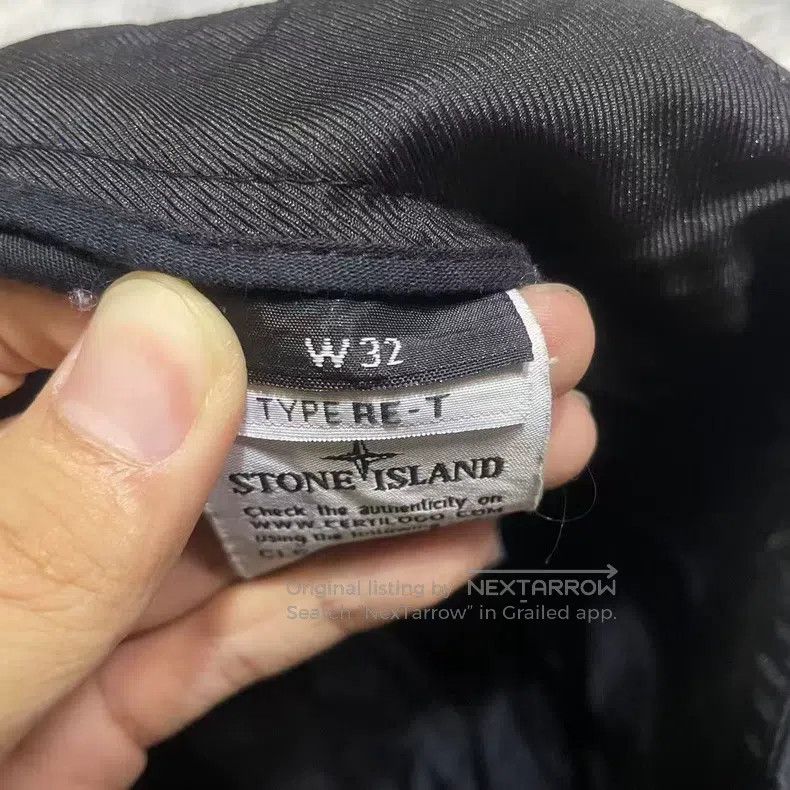 Stone Island Stone Island Four Pocket Washed Work Pants Trousers Black Size US 32 / EU 48 - 4 Thumbnail