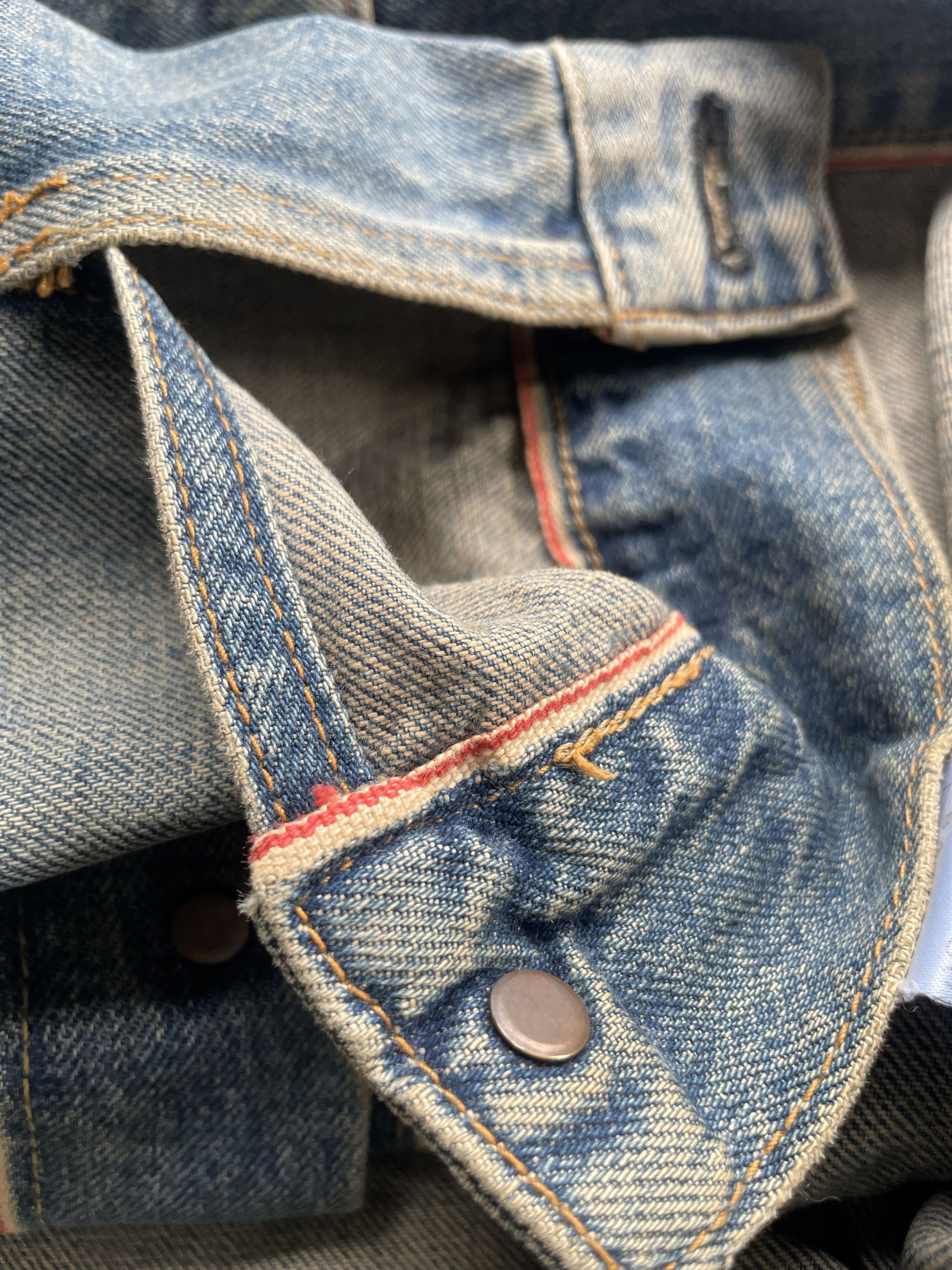 Edwin Vintage Edwin Selvedge Denim Jacket Size US M / EU 48-50 / 2 - 12 Thumbnail