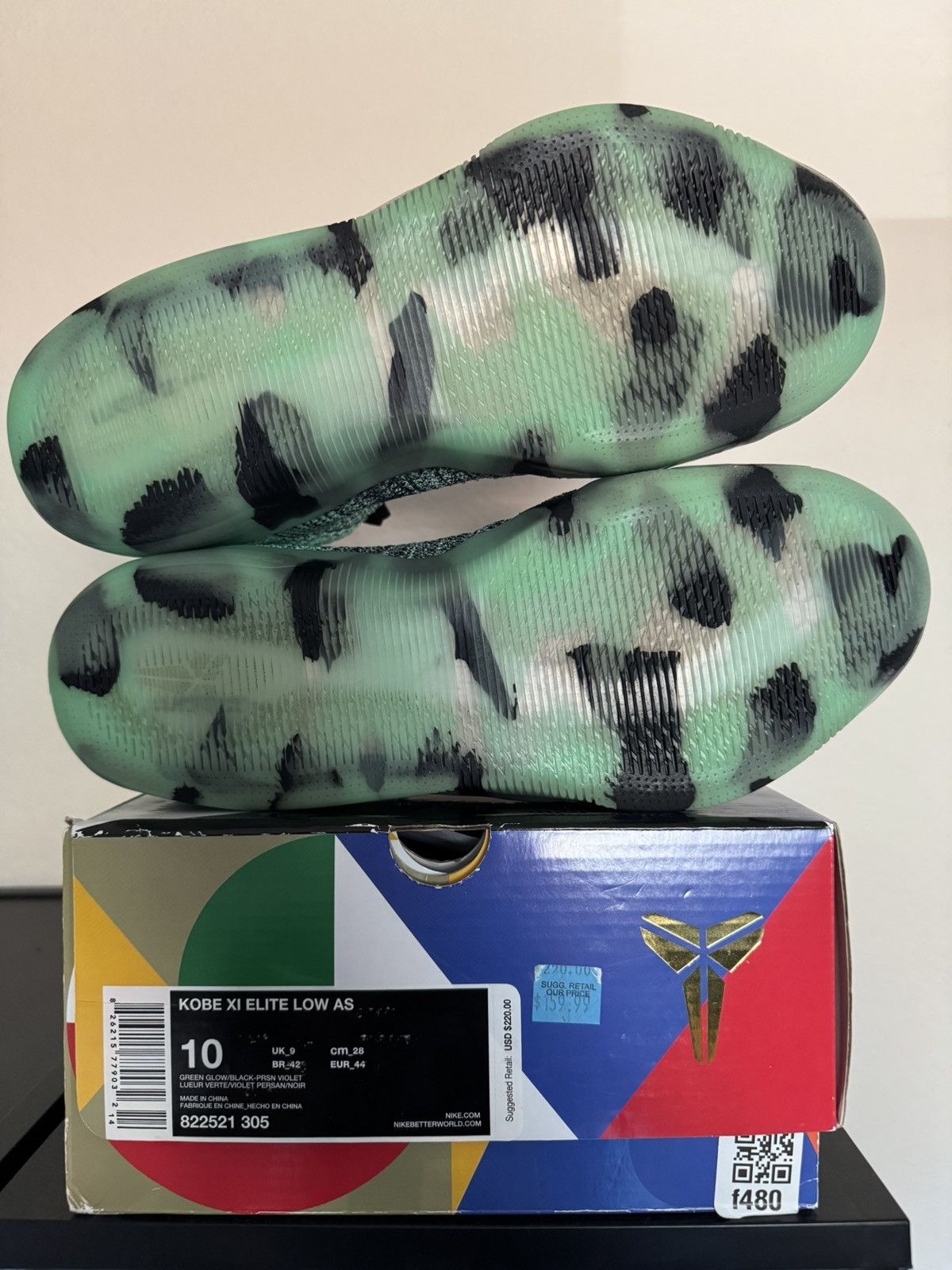 Nike Nike Kobe 11 Elite Low All Star Northern Lights Size 10 Size US 10 / EU 43 - 5 Thumbnail
