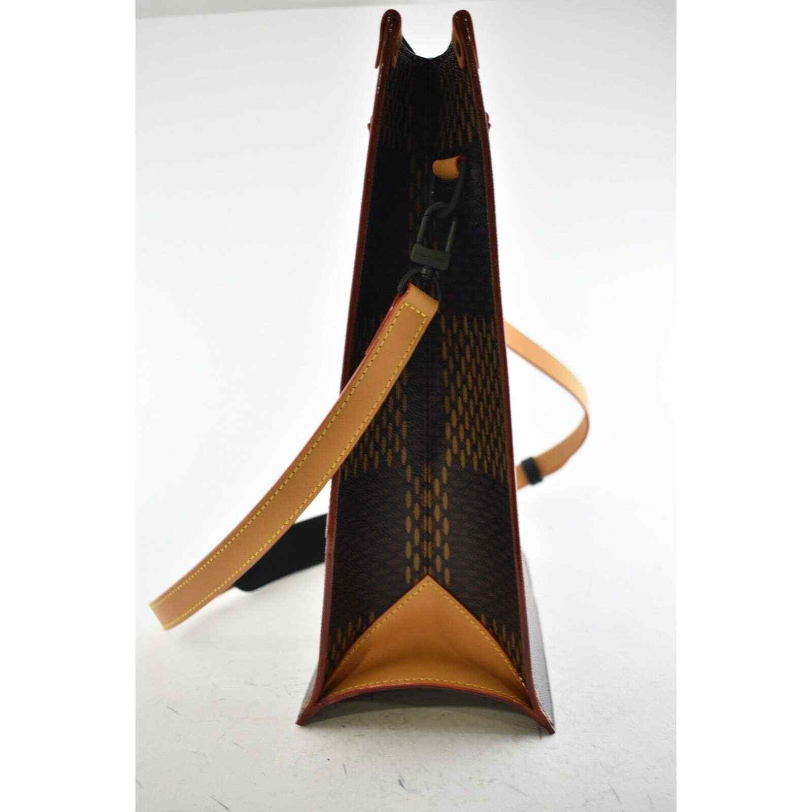 Louis Vuitton Louis Vuitton Nigo Mini Tote Giant Monogram Damier Drip Bag Size ONE SIZE - 8 Thumbnail