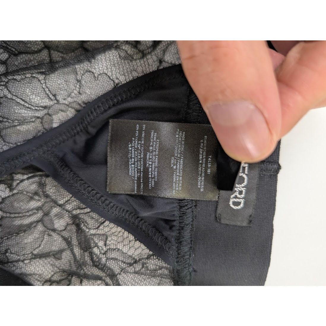 Tom Ford o1rshd1 Size: L / Lace Boxer Short in Black Size US 34 / EU 50 - 13 Thumbnail