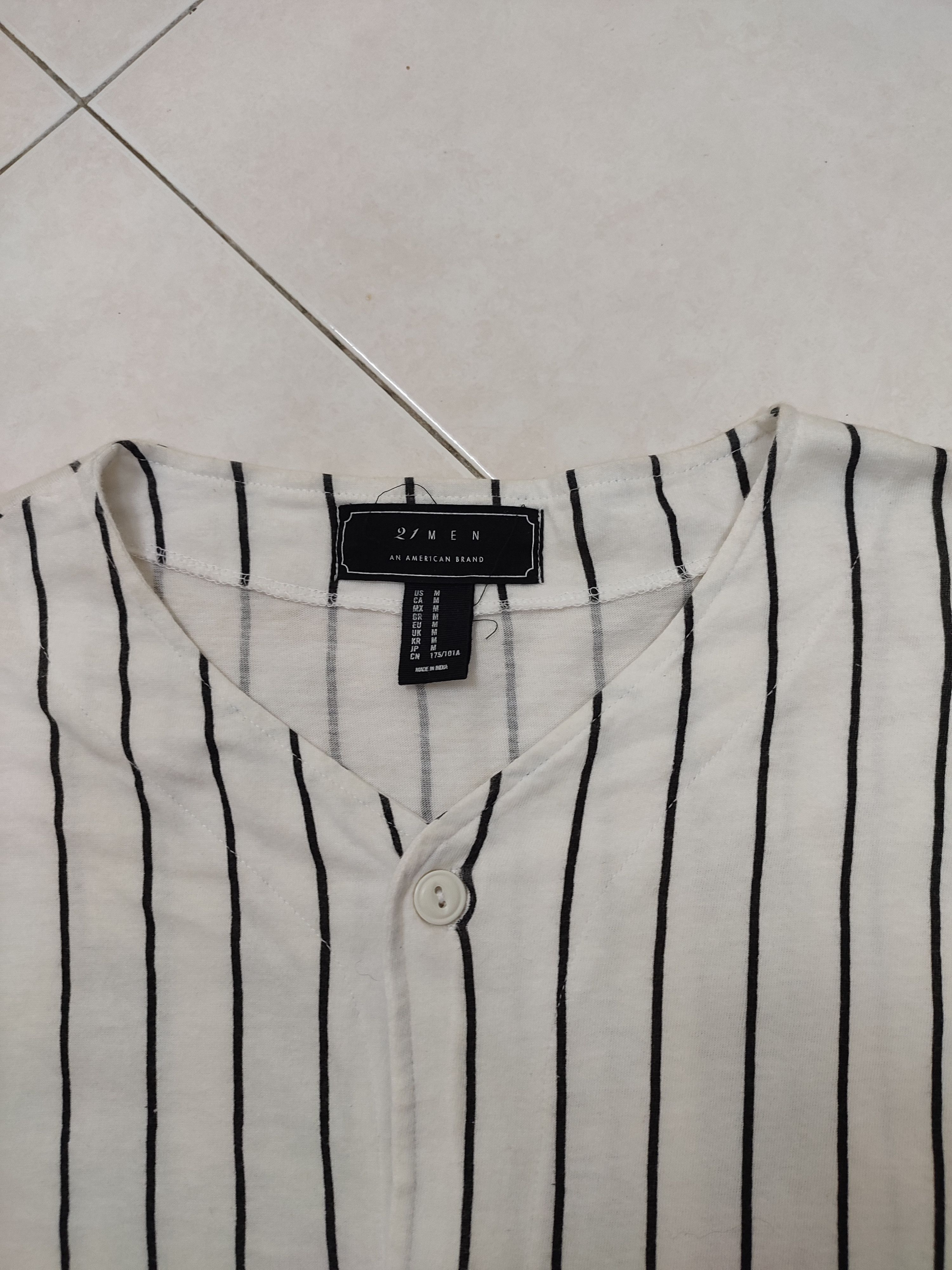 21 Men VINTAGE BASEBALL SHIRT BY 21 MEN Size US M / EU 48-50 / 2 - 8 Thumbnail