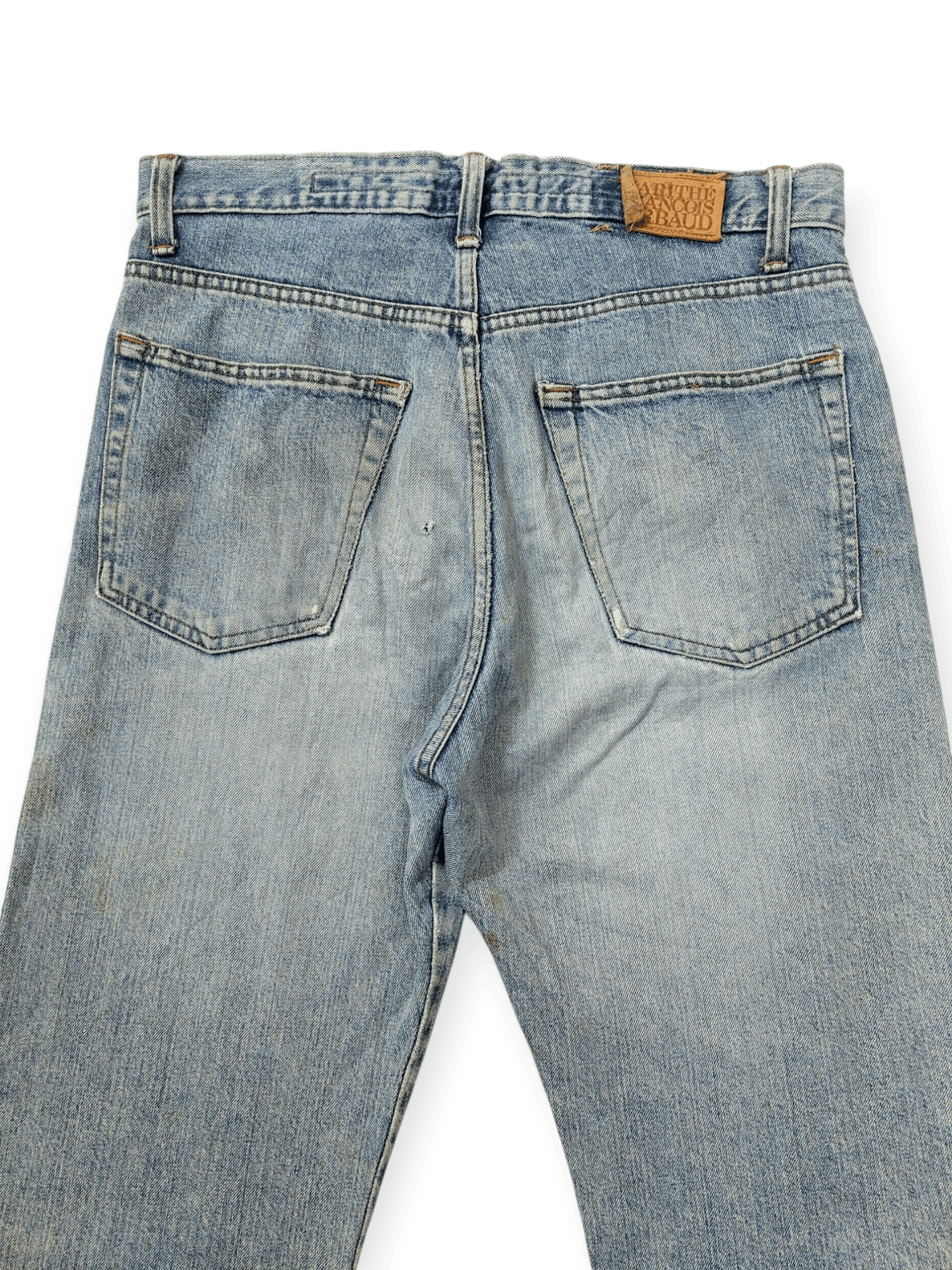 Marithe + Francois Girbaud Marithe Francois Girbaud Straight Denim Size US 32 / EU 48 - 14 Thumbnail