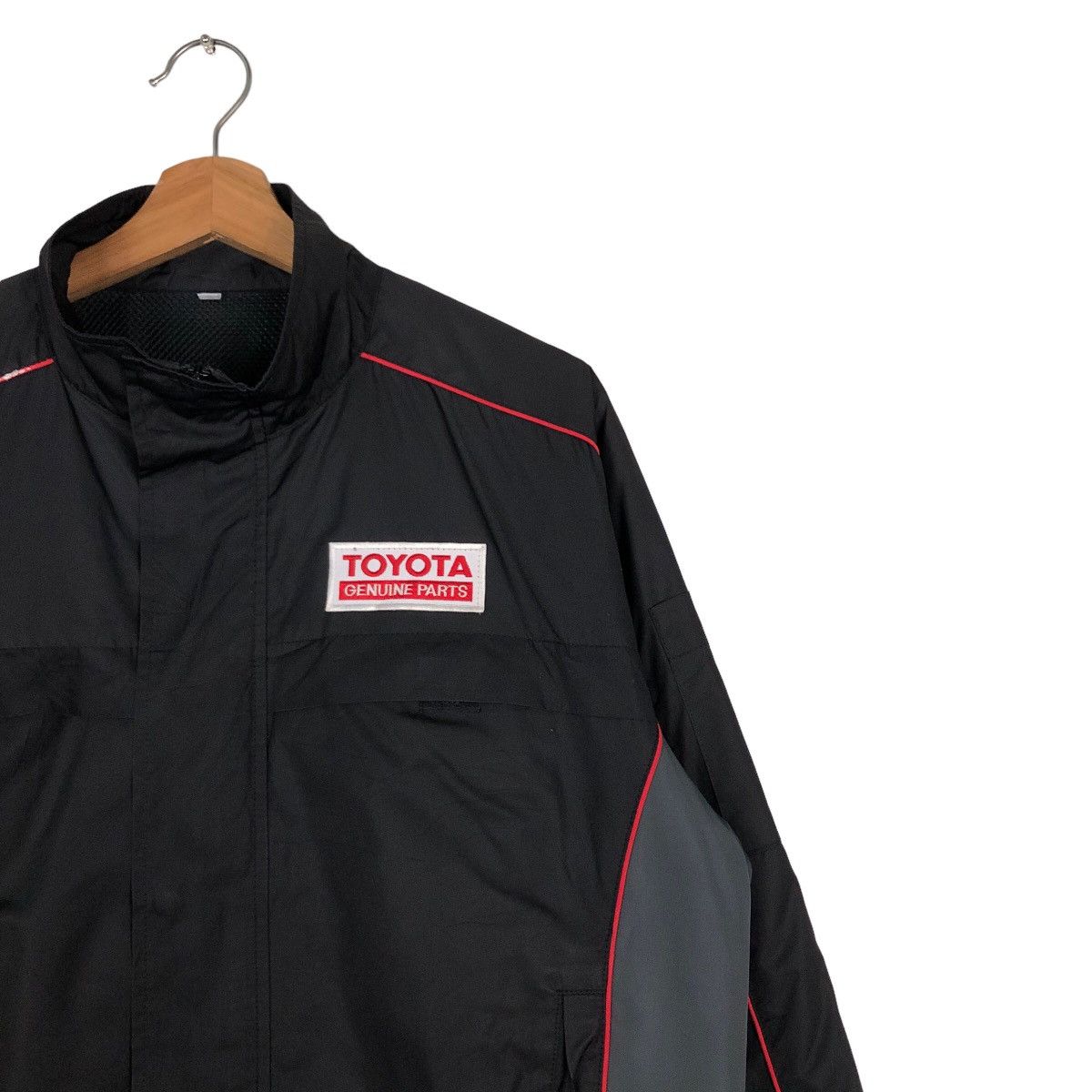 Japanese Brand 🔥Vintage Bomber Jacket Racing Toyota Genuine Parts Size US M / EU 48-50 / 2 - 6 Thumbnail