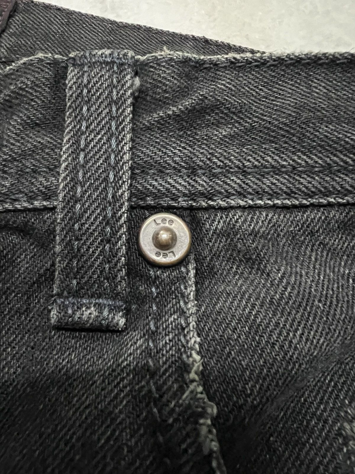 If Six Was Nine × Lee 🌈80s Lee Riders Beams Distress Ripped Zipper Jean Size US 30 / EU 46 - 15 Thumbnail