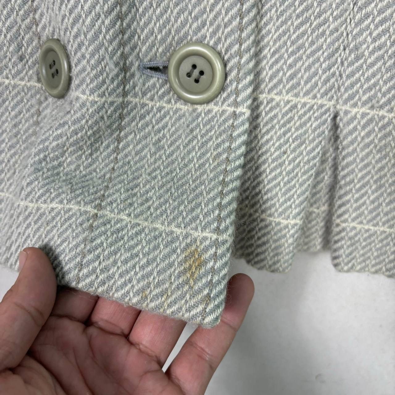 Christian Dior Monsieur 80s Christian Dior Tweed DB Blazer Size 11 Wool Vintage Size M / US 6-8 / IT 42-44 - 10 Thumbnail